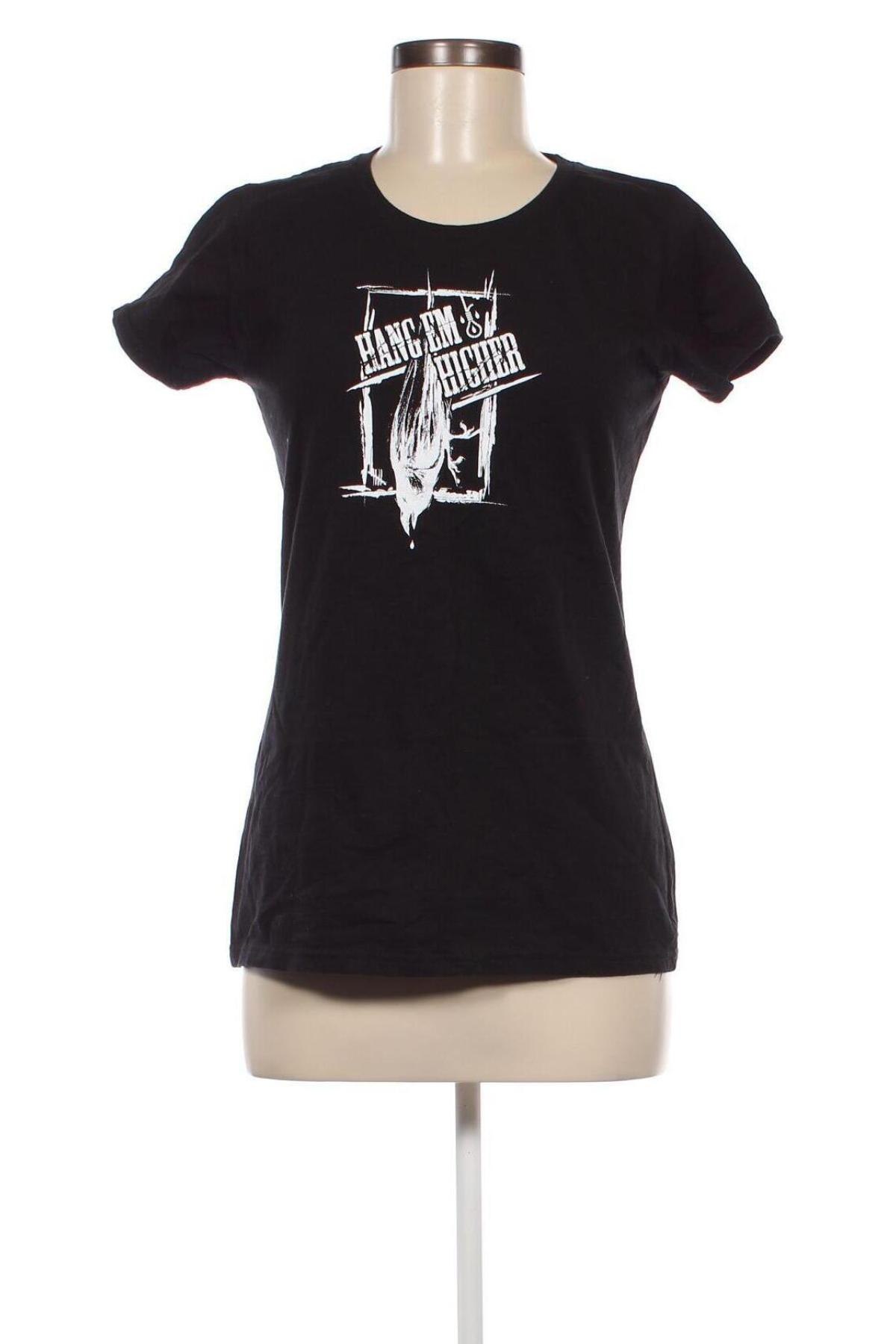 Damen T-Shirt Fruit Of The Loom, Größe M, Farbe Schwarz, Preis 3,97 €