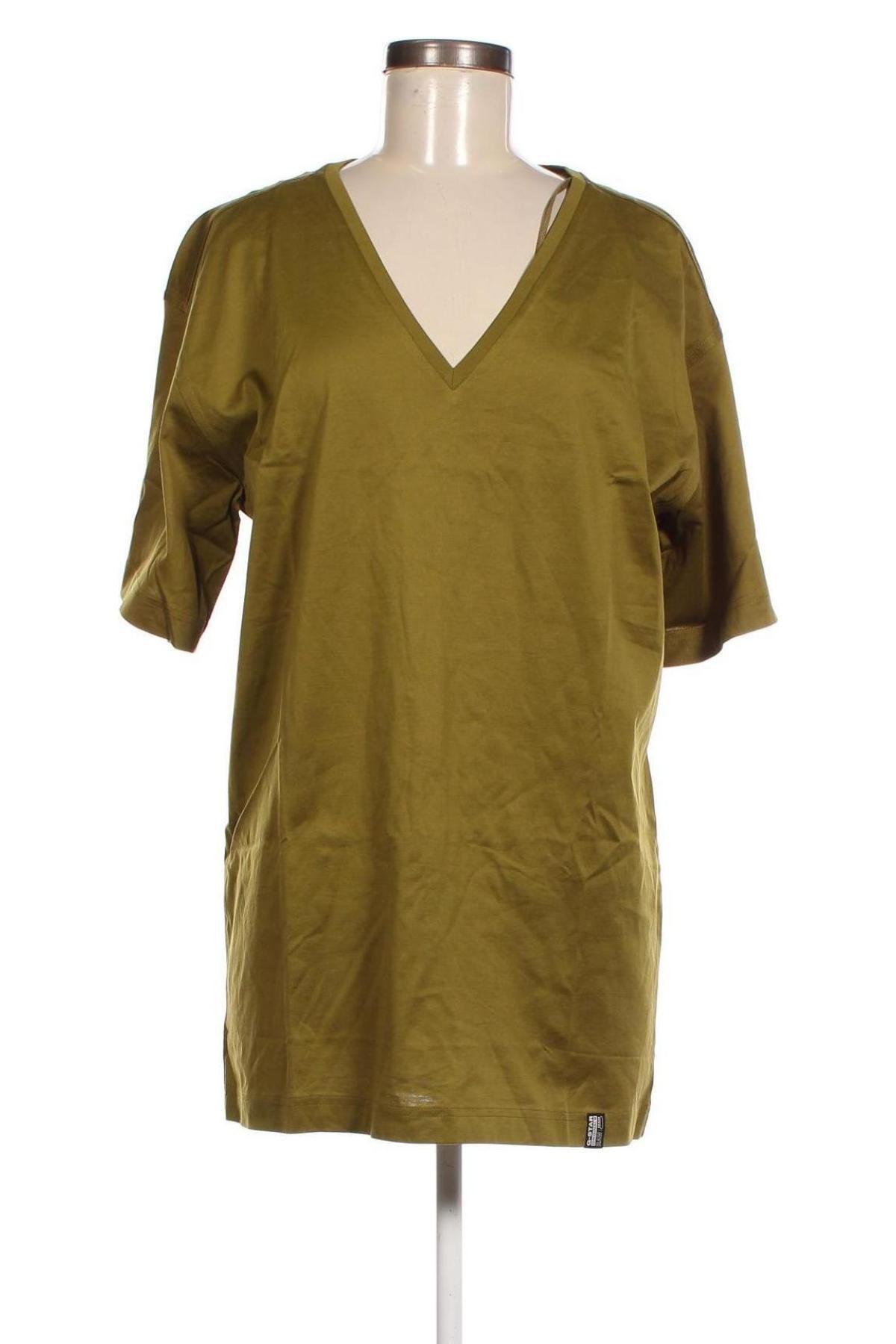 Γυναικείο t-shirt G-Star Raw, Μέγεθος S, Χρώμα Πράσινο, Τιμή 22,16 €