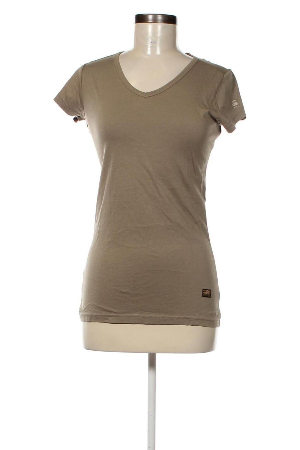 Damen T-Shirt G-Star Raw, Größe S, Farbe Grün, Preis 12,19 €