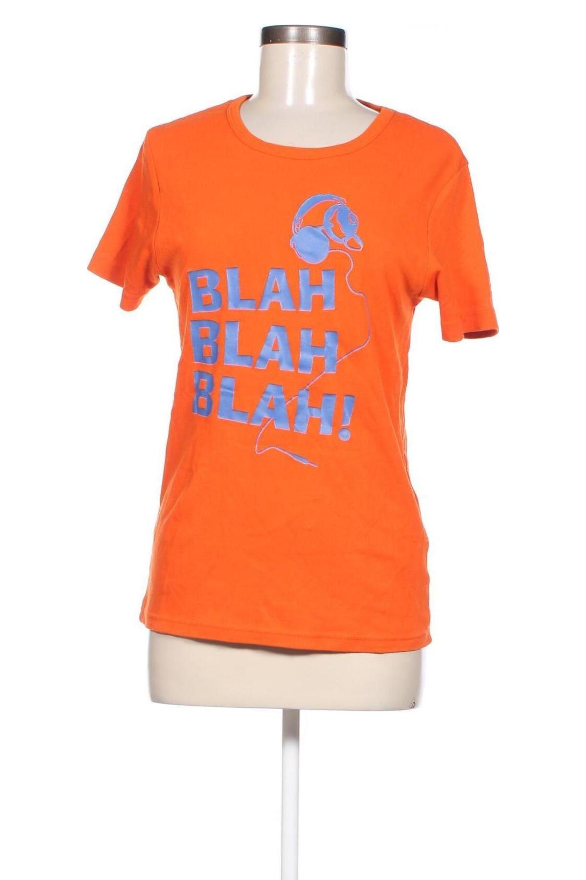 Γυναικείο t-shirt Gorilla Wear, Μέγεθος M, Χρώμα Πορτοκαλί, Τιμή 12,00 €