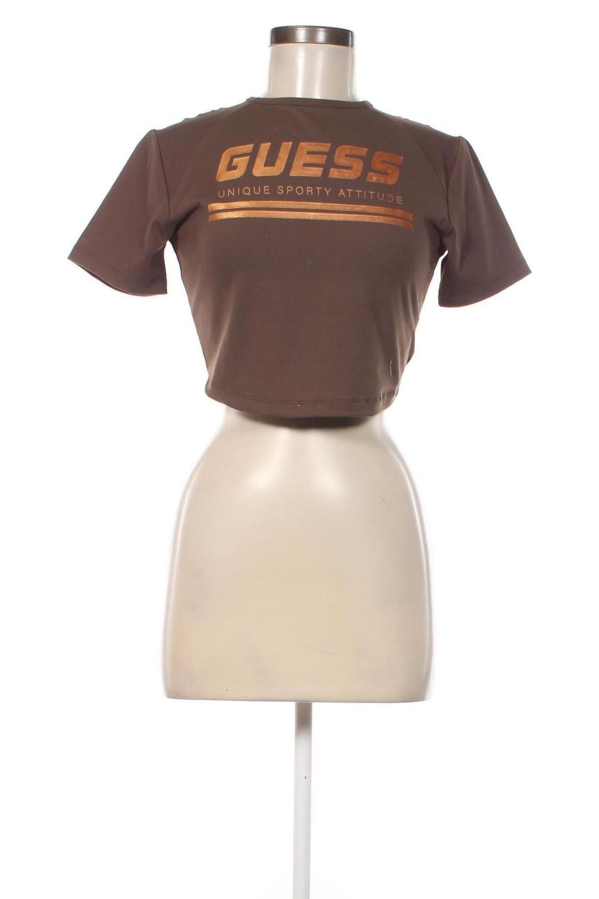 Damen T-Shirt Guess, Größe XL, Farbe Braun, Preis € 17,58