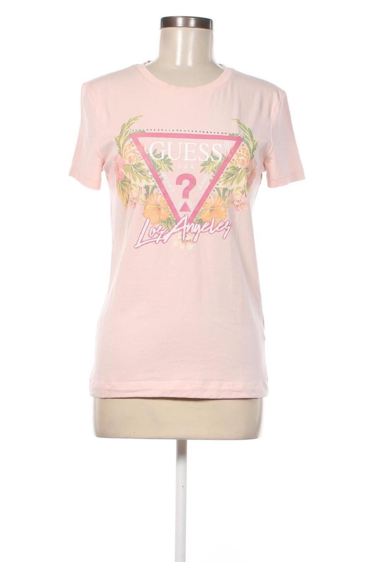 Dámské tričko Guess, Velikost L, Barva Růžová, Cena  991,00 Kč