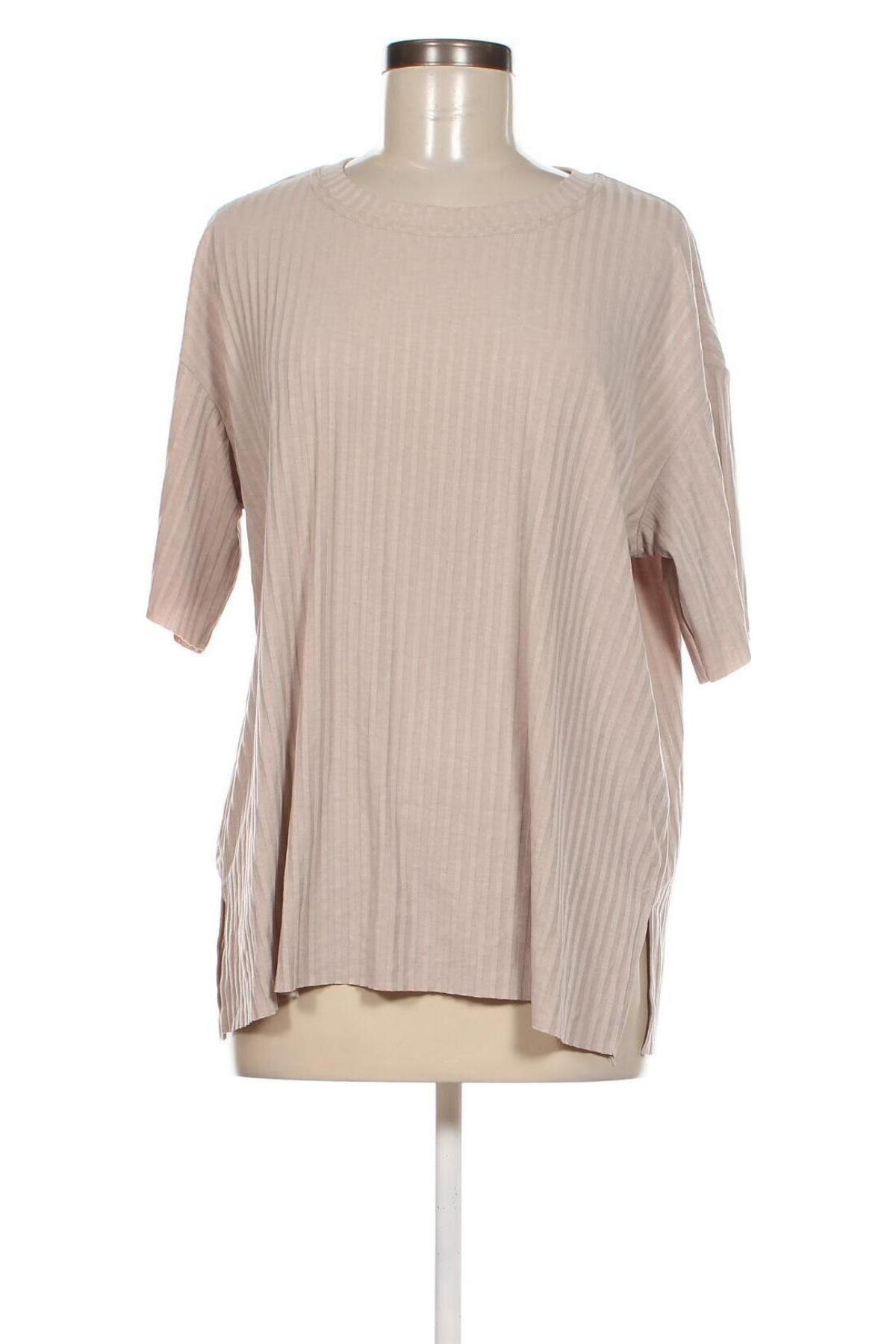 Damen T-Shirt H&M, Größe M, Farbe Beige, Preis 6,79 €
