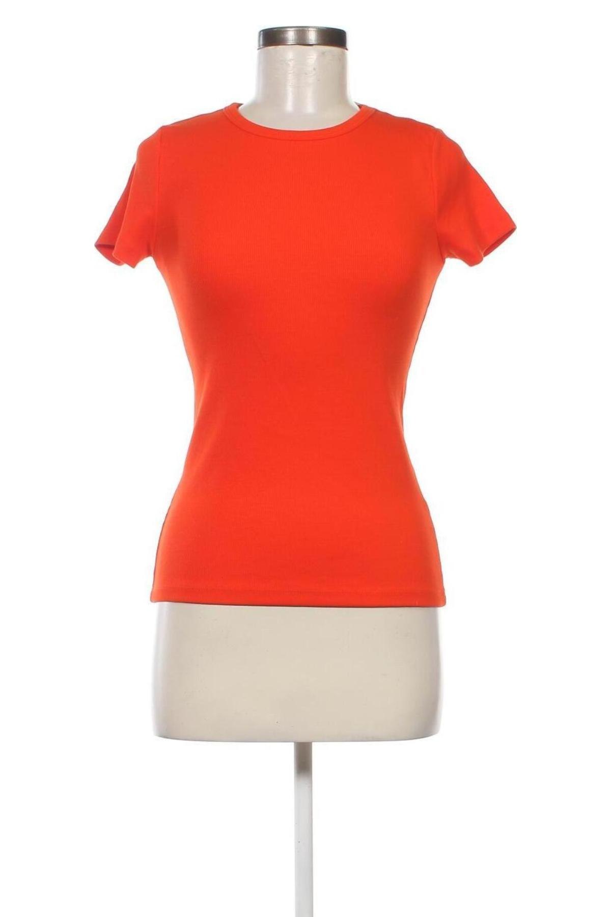 Γυναικείο t-shirt H&M, Μέγεθος S, Χρώμα Πορτοκαλί, Τιμή 4,01 €