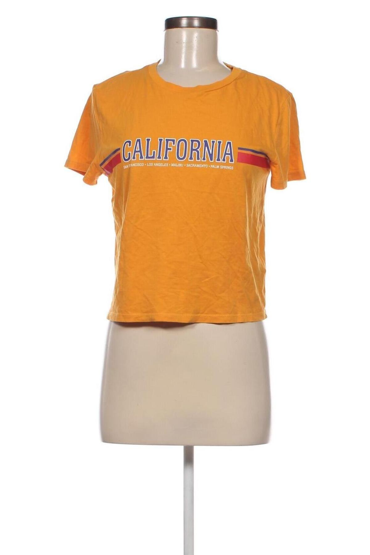 Damen T-Shirt H&M Divided, Größe M, Farbe Gelb, Preis € 3,77