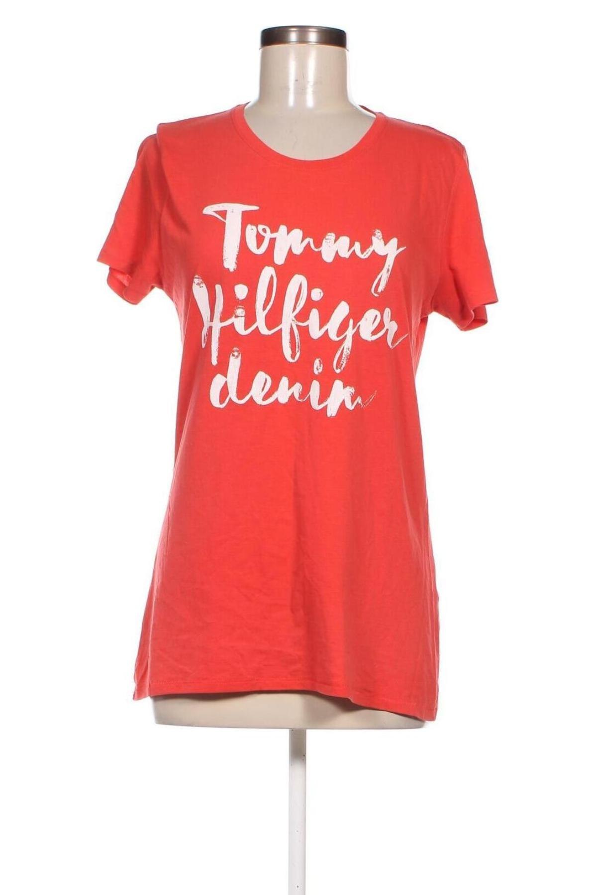 Tricou de femei Hilfiger Denim, Mărime M, Culoare Roz, Preț 82,47 Lei