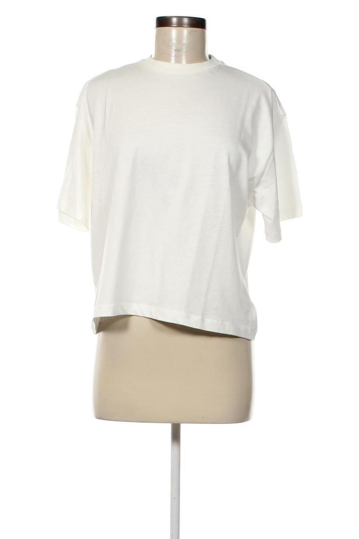 Γυναικείο t-shirt Hoermanseder x About You, Μέγεθος S, Χρώμα Λευκό, Τιμή 10,21 €
