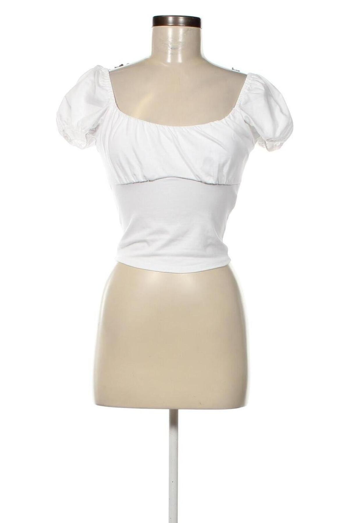 Damen T-Shirt Hollister, Größe S, Farbe Weiß, Preis € 18,56