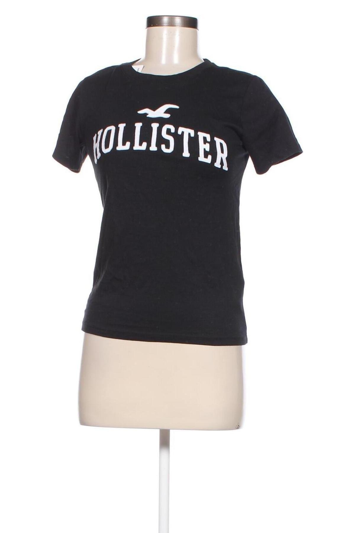 Dámske tričko Hollister, Veľkosť XS, Farba Čierna, Cena  9,28 €