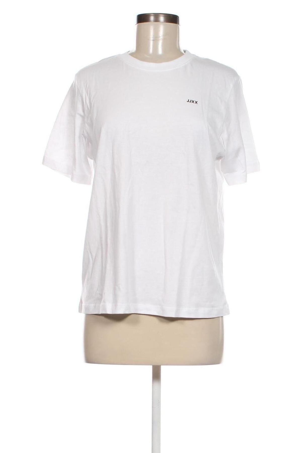 Γυναικείο t-shirt JJXX, Μέγεθος M, Χρώμα Λευκό, Τιμή 10,21 €