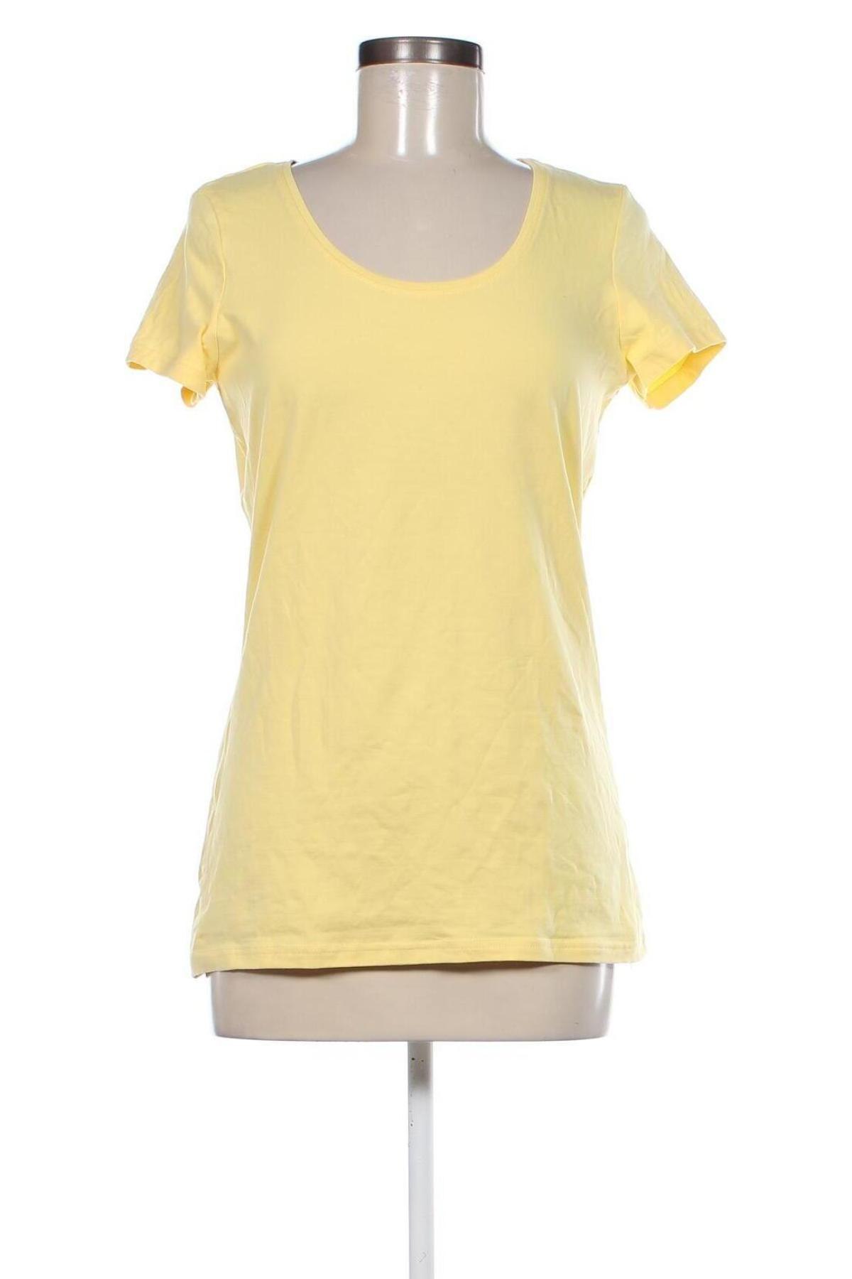Дамска тениска Janina, Размер L, Цвят Жълт, Цена 12,35 лв.