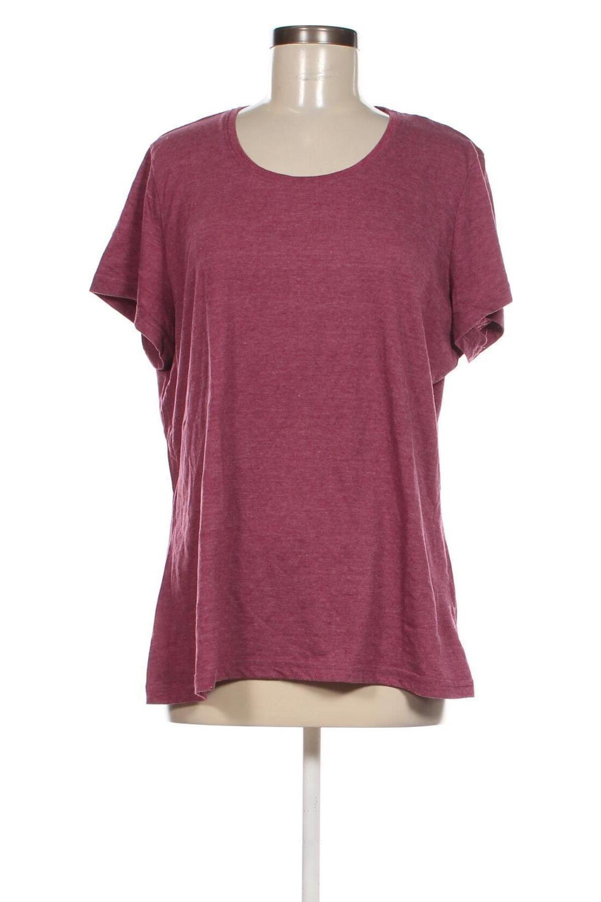 Γυναικείο t-shirt Janina, Μέγεθος XXL, Χρώμα Βιολετί, Τιμή 8,04 €