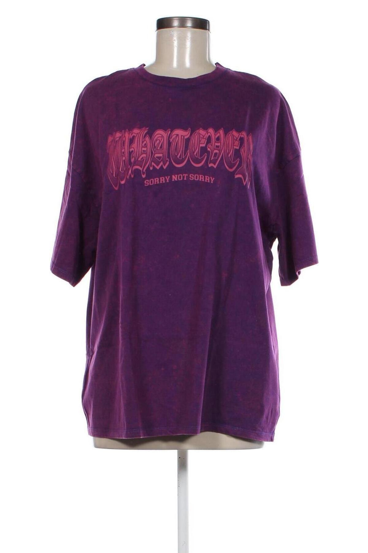 Γυναικείο t-shirt Jennyfer, Μέγεθος M, Χρώμα Βιολετί, Τιμή 6,49 €