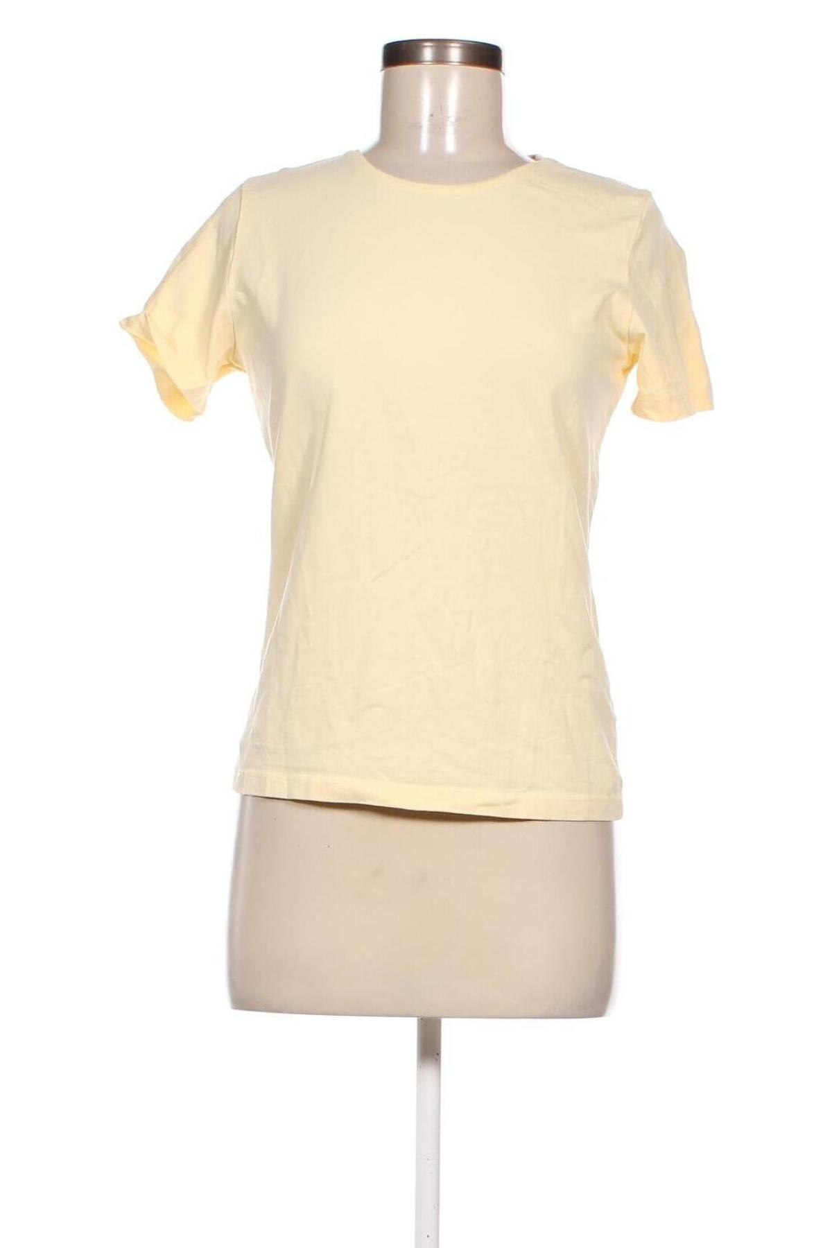 Γυναικείο t-shirt Joy, Μέγεθος M, Χρώμα Κίτρινο, Τιμή 4,80 €