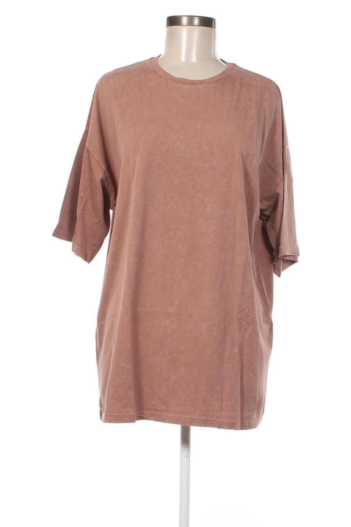 Damen T-Shirt Just Hype, Größe M, Farbe Braun, Preis 10,21 €