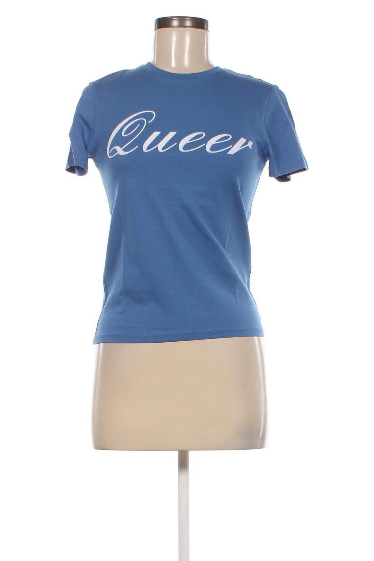 Damen T-Shirt Karl Lagerfeld, Größe XXS, Farbe Blau, Preis 26,18 €