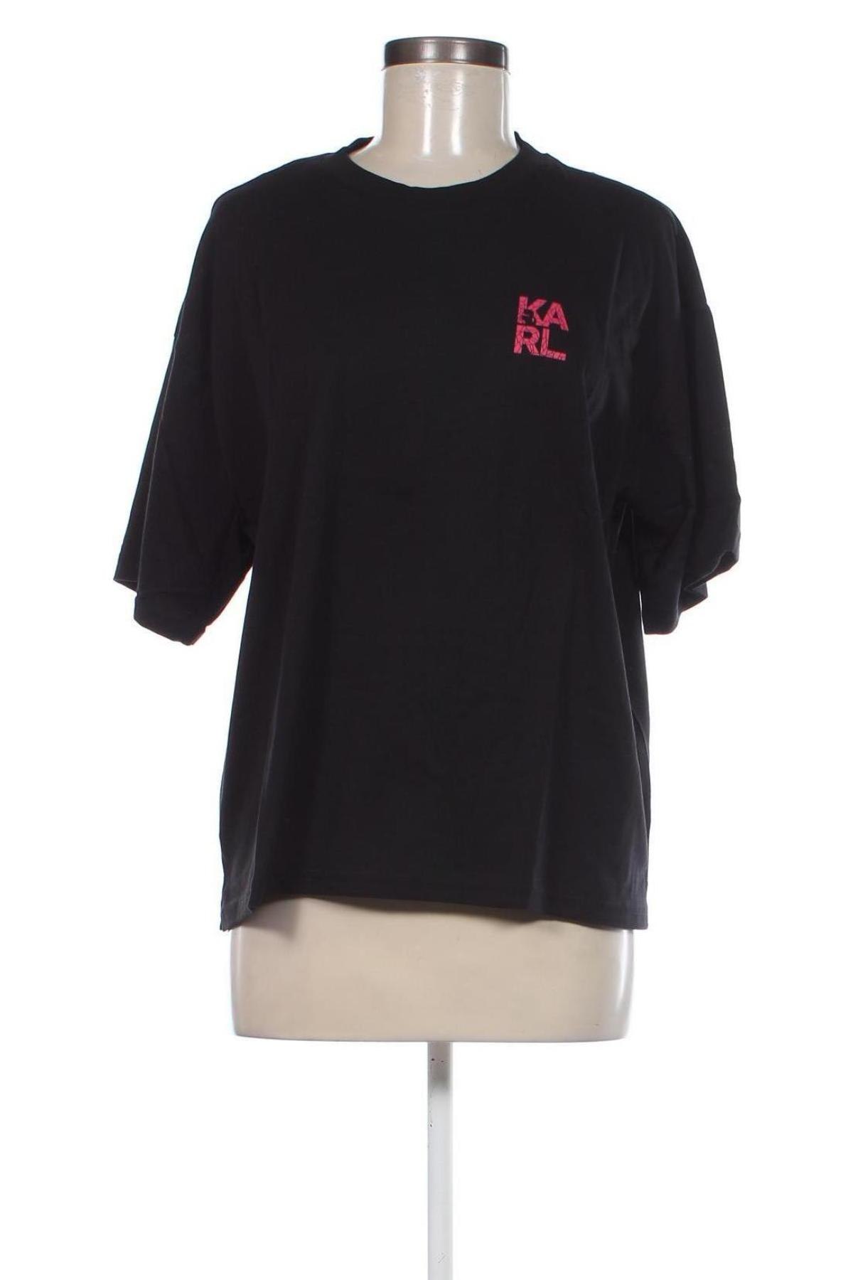Damen T-Shirt Karl Lagerfeld, Größe L, Farbe Schwarz, Preis € 65,46