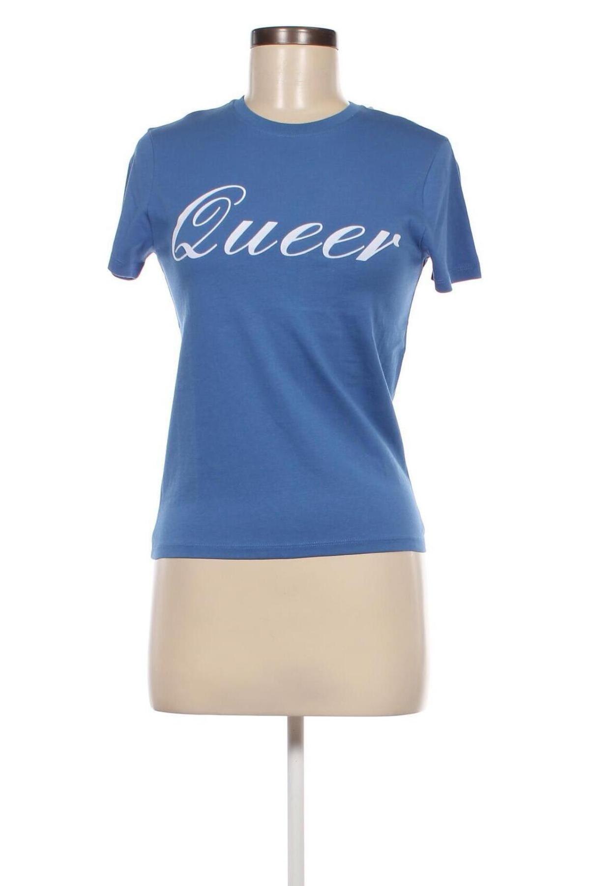 Damen T-Shirt Karl Lagerfeld, Größe XXS, Farbe Blau, Preis 36,00 €