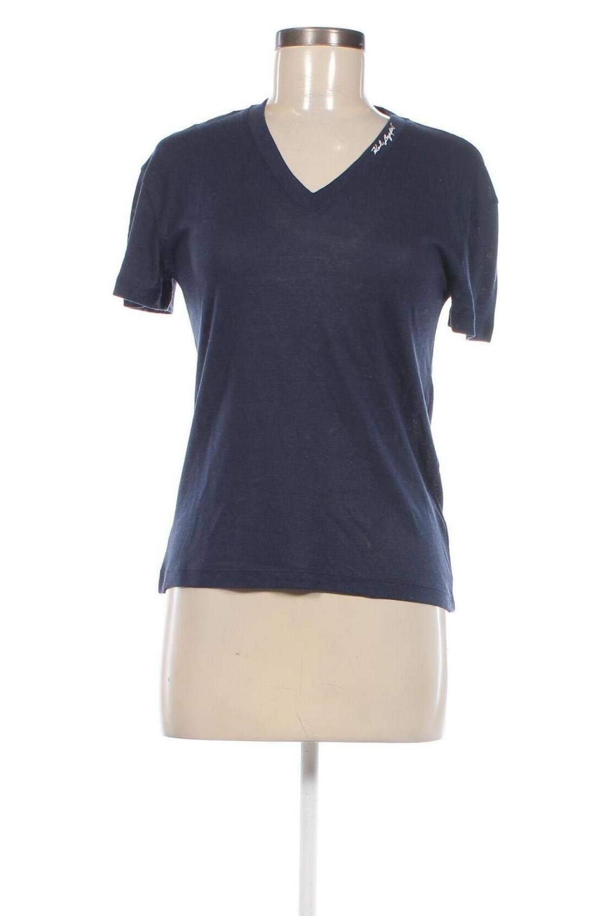 Damen T-Shirt Karl Lagerfeld, Größe XS, Farbe Blau, Preis € 65,46