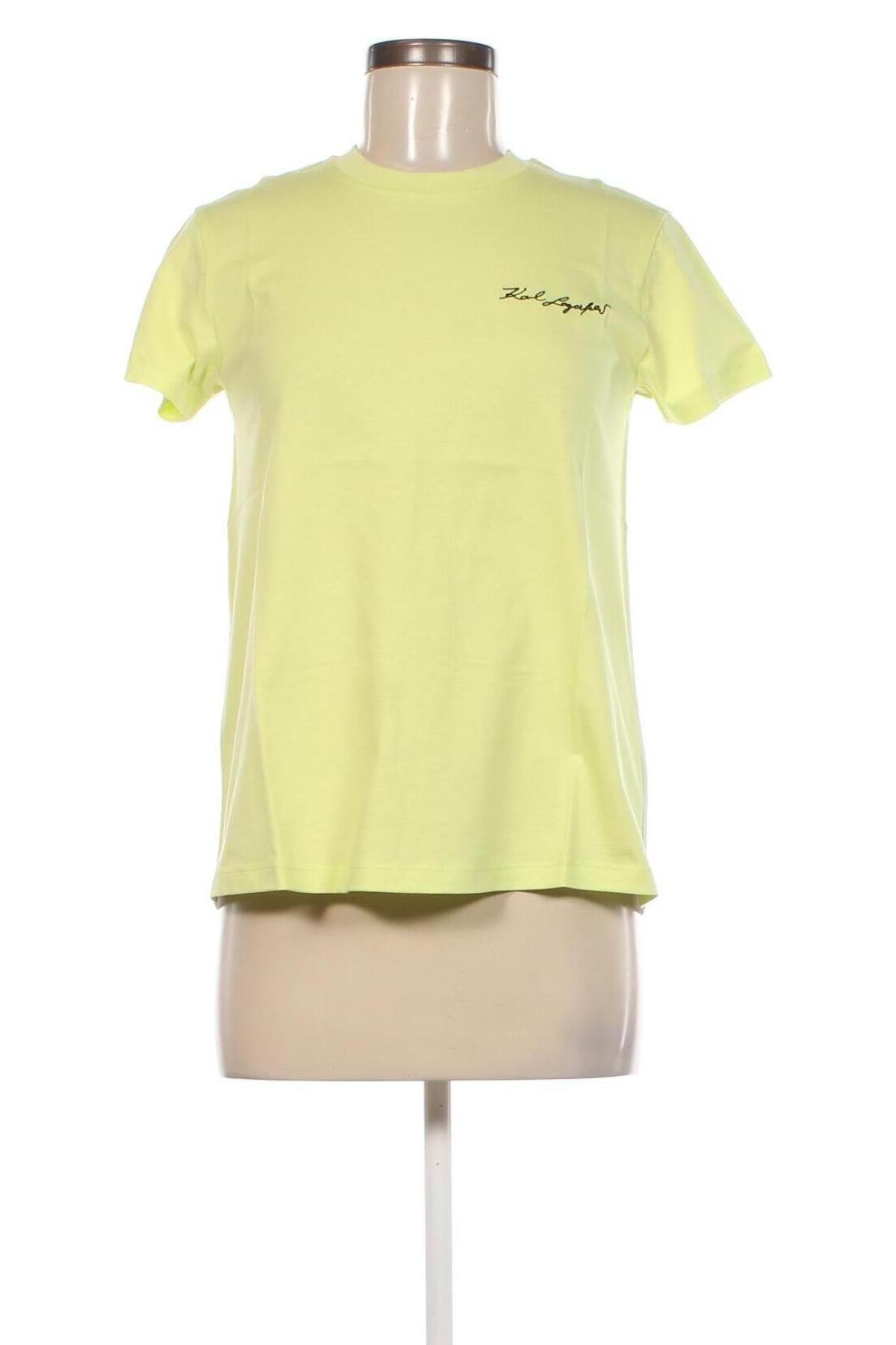 Damen T-Shirt Karl Lagerfeld, Größe XS, Farbe Grün, Preis € 65,46