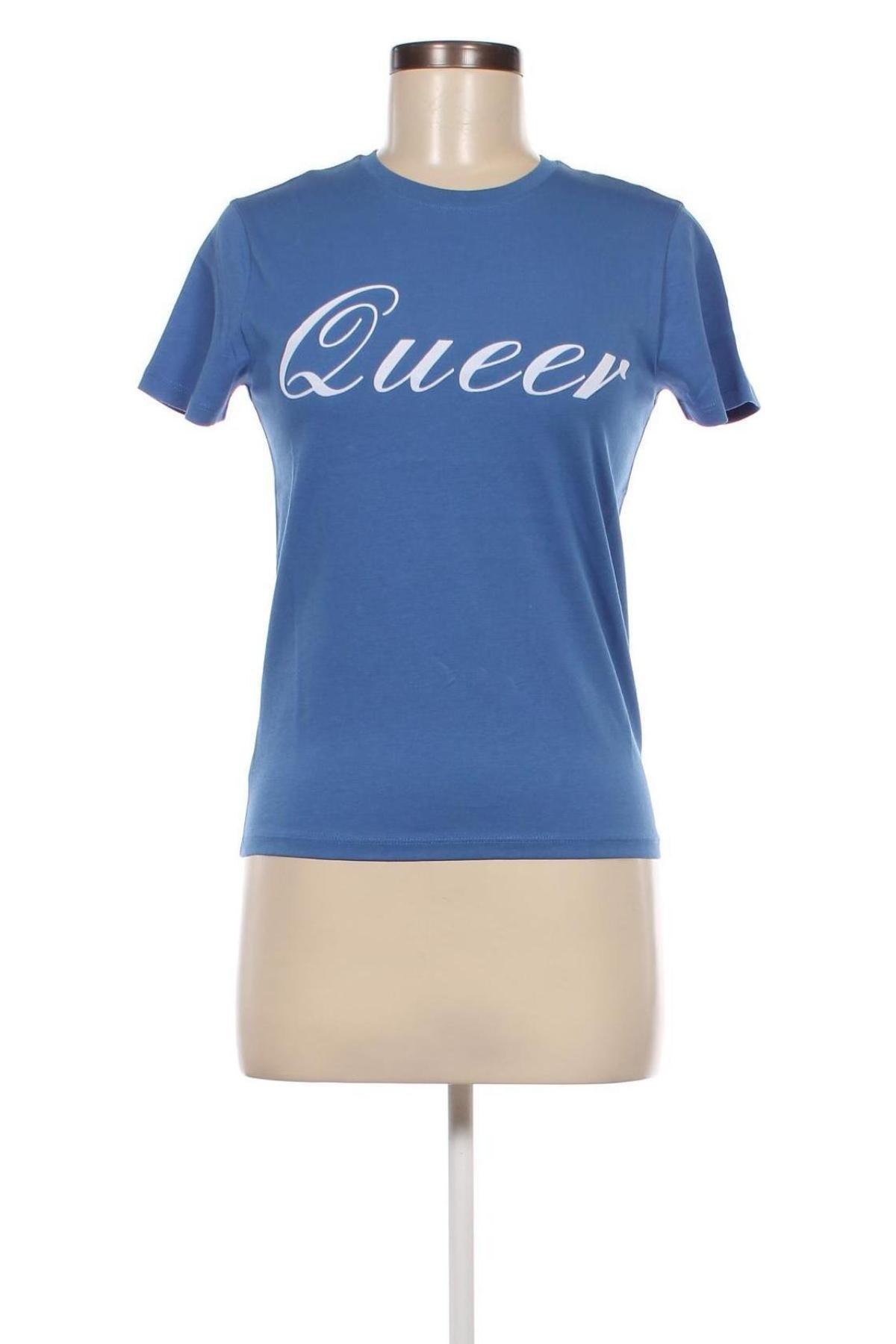 Damen T-Shirt Karl Lagerfeld, Größe XS, Farbe Blau, Preis € 36,00