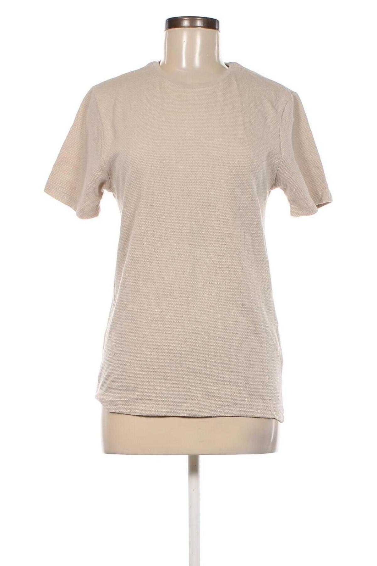 Γυναικείο t-shirt LCW, Μέγεθος S, Χρώμα  Μπέζ, Τιμή 4,42 €