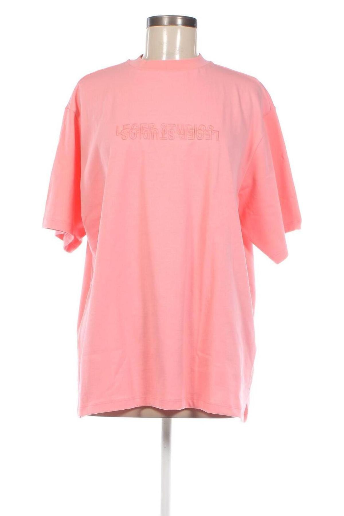 Γυναικείο t-shirt LeGer By Lena Gercke X About you, Μέγεθος M, Χρώμα Ρόζ , Τιμή 18,56 €