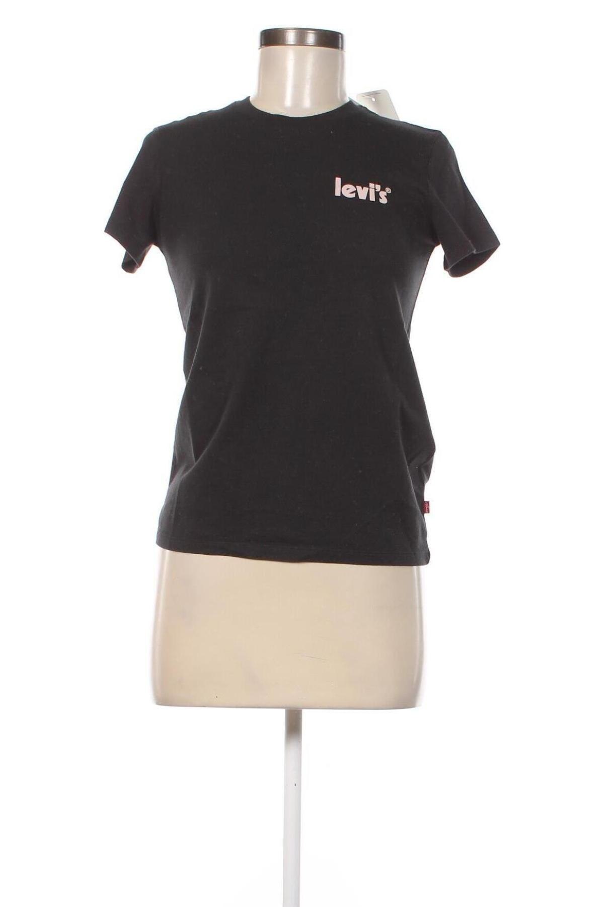 Damen T-Shirt Levi's, Größe XXS, Farbe Schwarz, Preis € 17,58