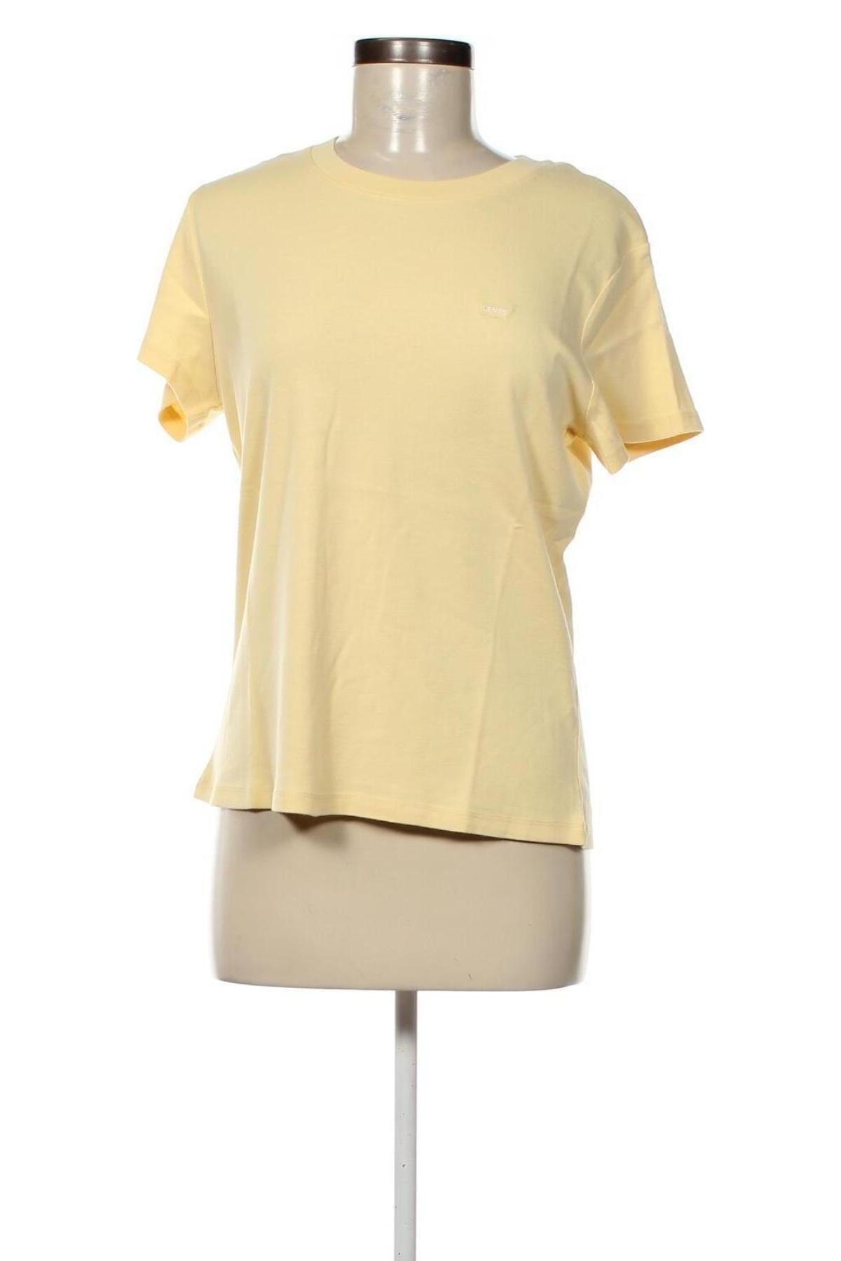 Γυναικείο t-shirt Levi's, Μέγεθος XL, Χρώμα Κίτρινο, Τιμή 15,98 €