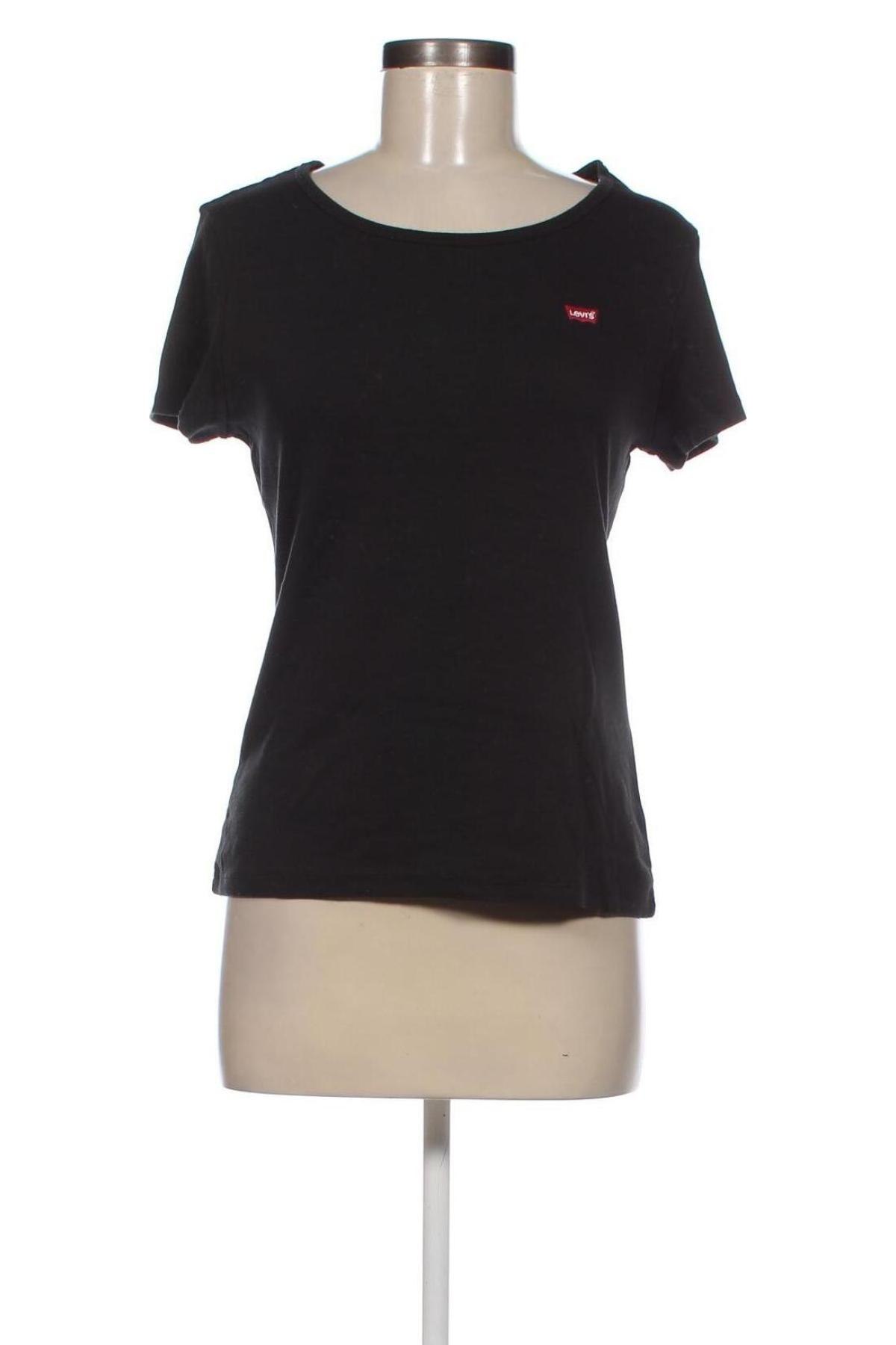 Damen T-Shirt Levi's, Größe L, Farbe Schwarz, Preis 30,36 €