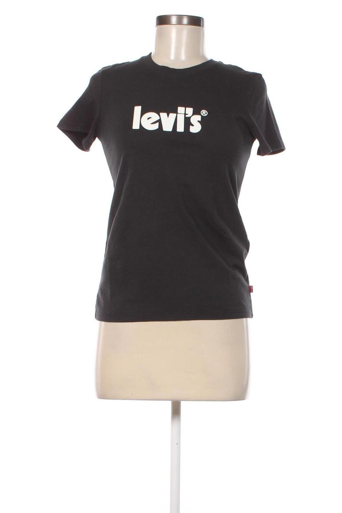 Дамска тениска Levi's, Размер XXS, Цвят Черен, Цена 34,10 лв.