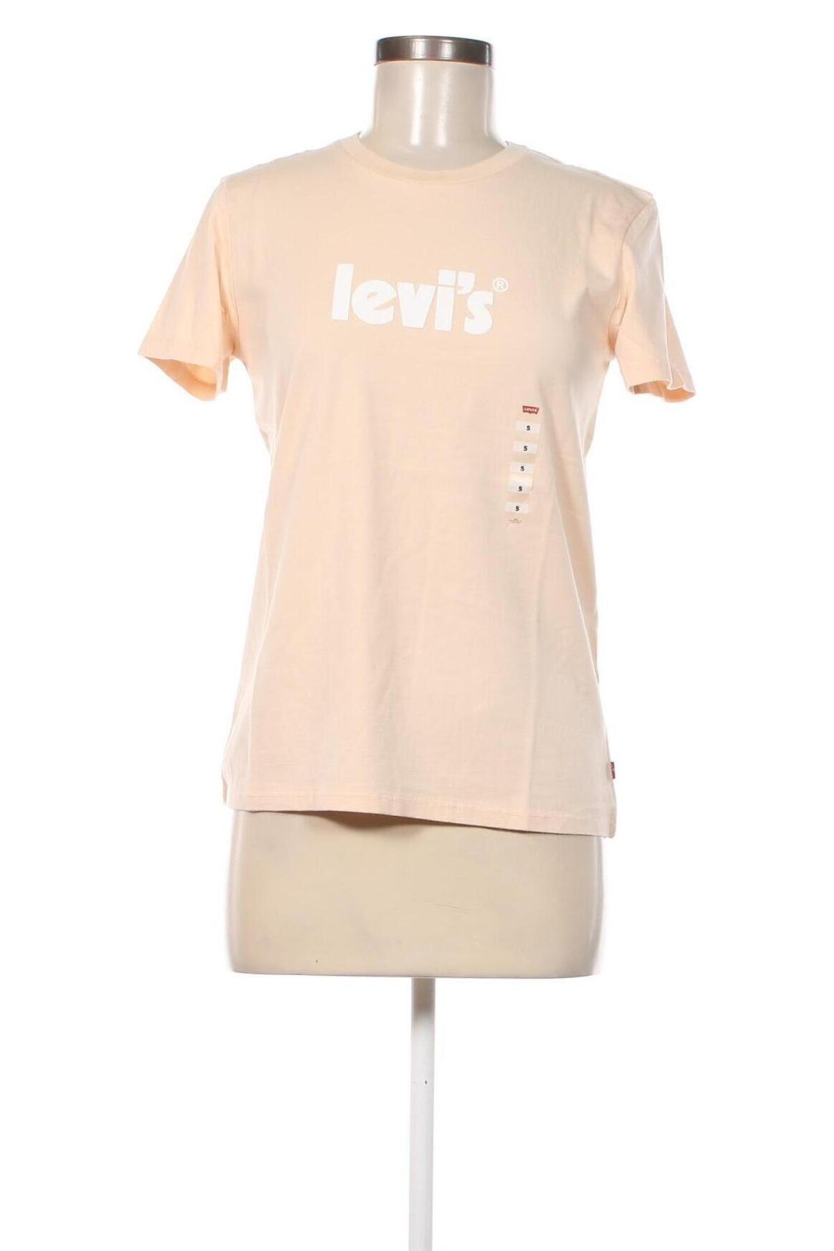 Damen T-Shirt Levi's, Größe S, Farbe Beige, Preis € 15,98