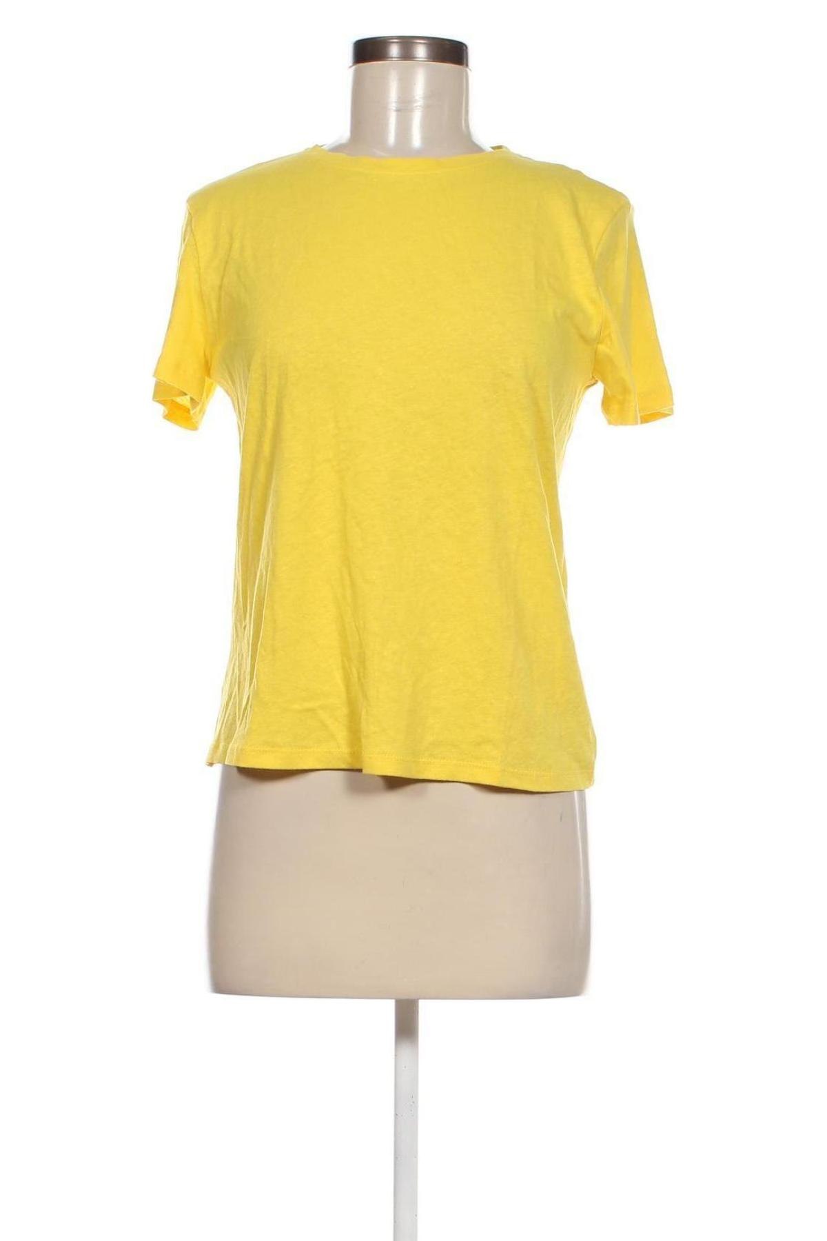 Tricou de femei Mango, Mărime S, Culoare Galben, Preț 59,21 Lei