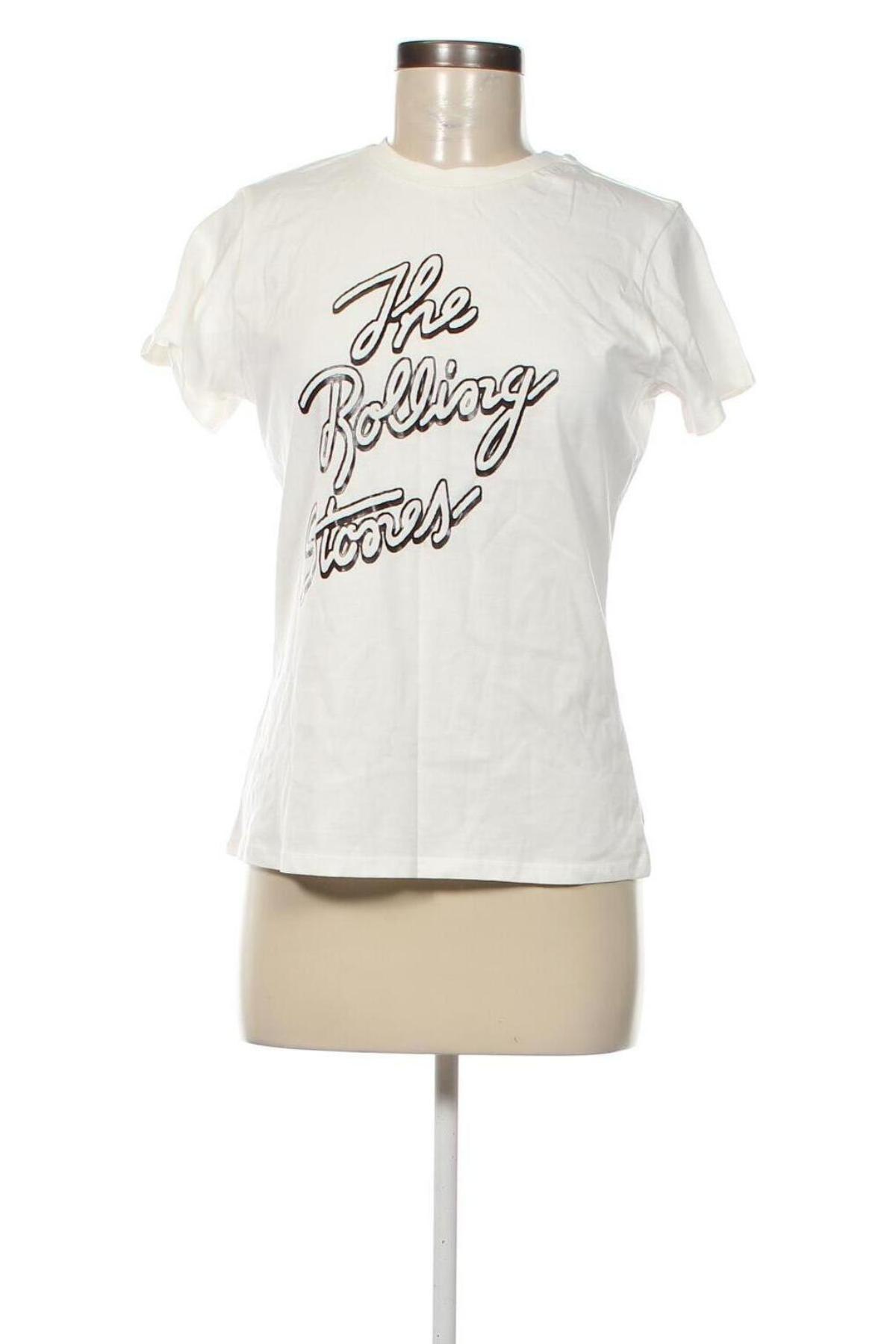 Damen T-Shirt Mango, Größe L, Farbe Weiß, Preis 11,14 €