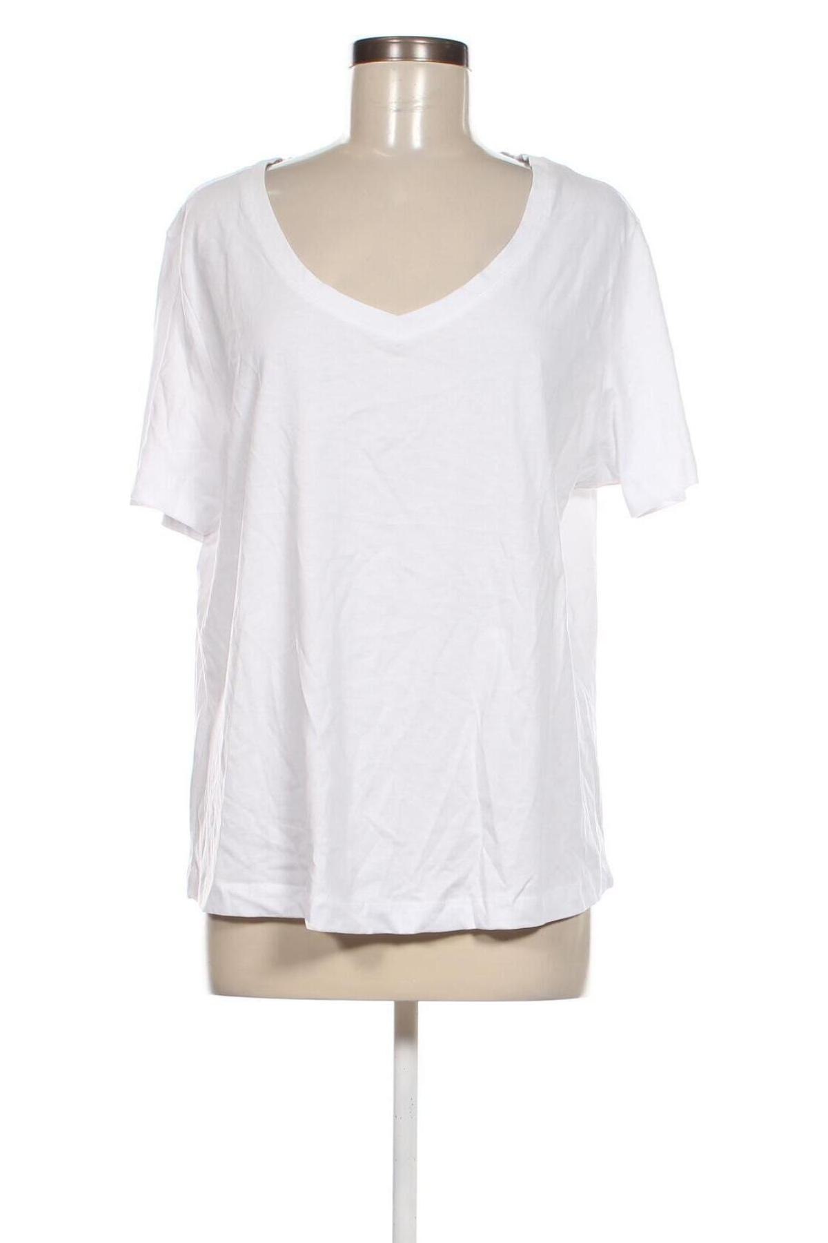 Дамска тениска Mango, Размер XL, Цвят Бял, Цена 36,00 лв.