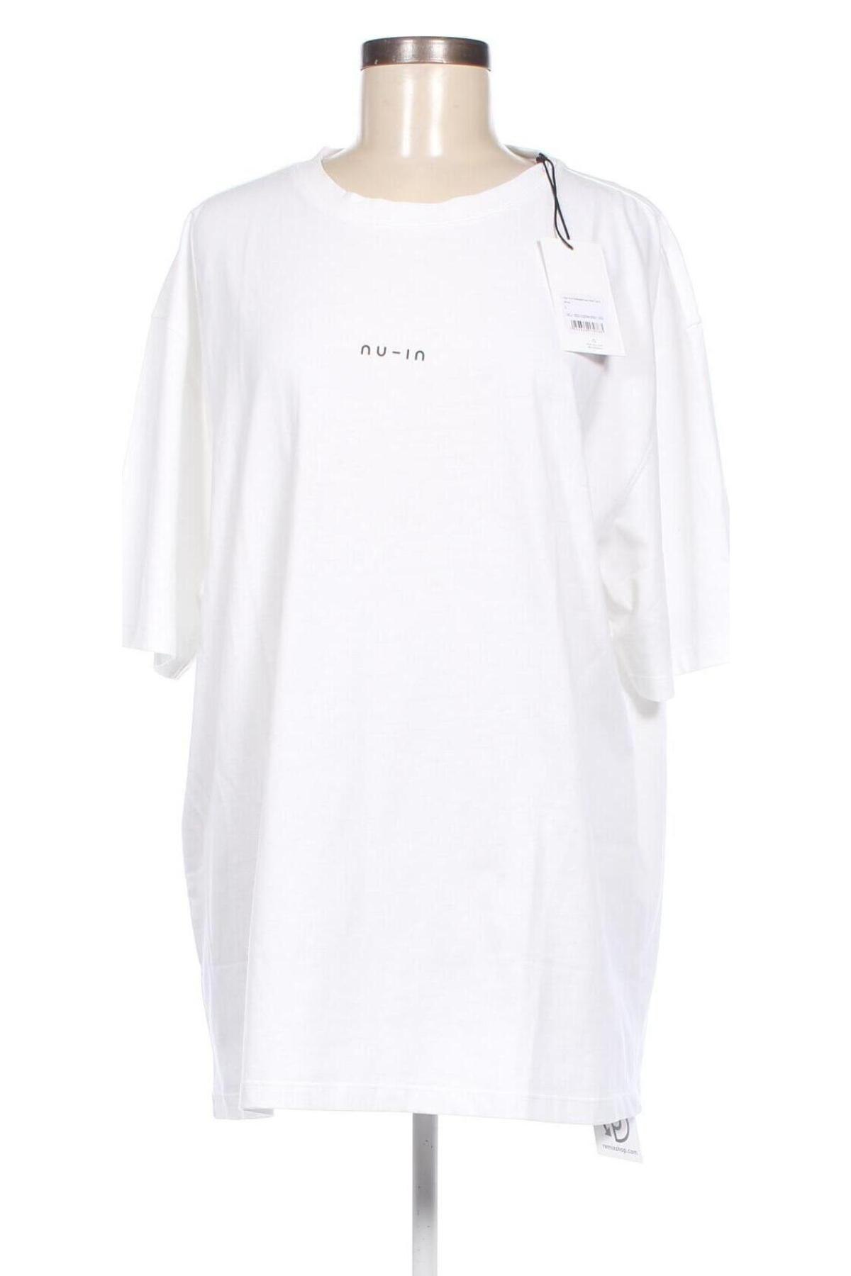 Damen T-Shirt NU-IN, Größe L, Farbe Weiß, Preis € 18,56