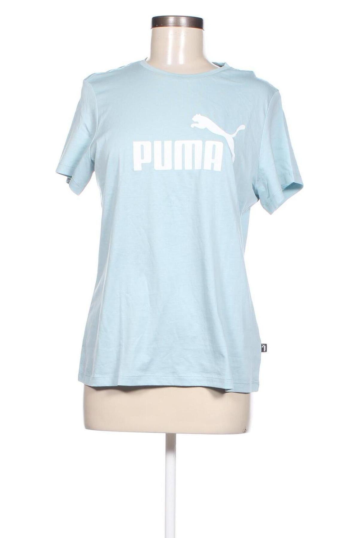 Дамска тениска PUMA, Размер L, Цвят Син, Цена 58,90 лв.