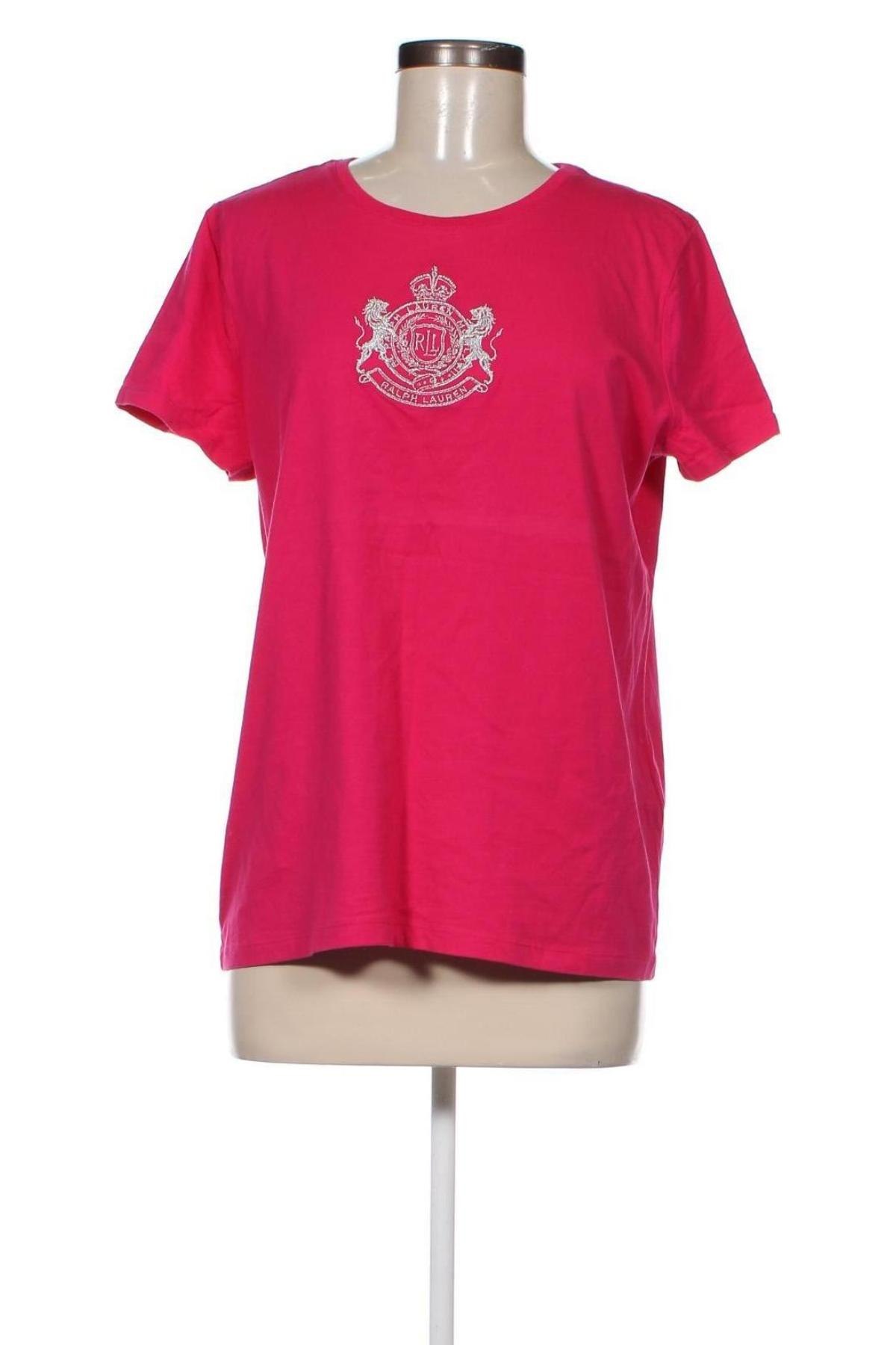 Γυναικείο t-shirt Ralph Lauren, Μέγεθος M, Χρώμα Ρόζ , Τιμή 19,95 €