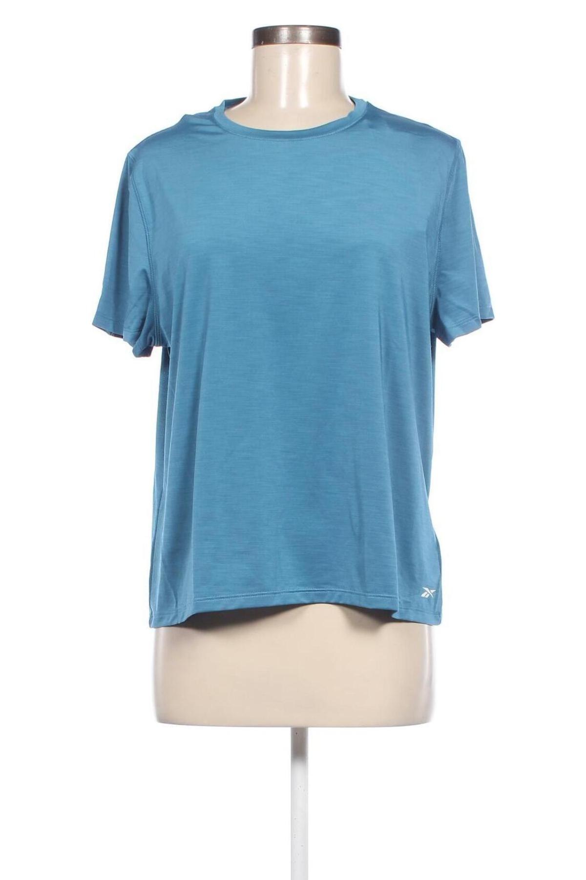 Γυναικείο t-shirt Reebok, Μέγεθος L, Χρώμα Μπλέ, Τιμή 17,58 €