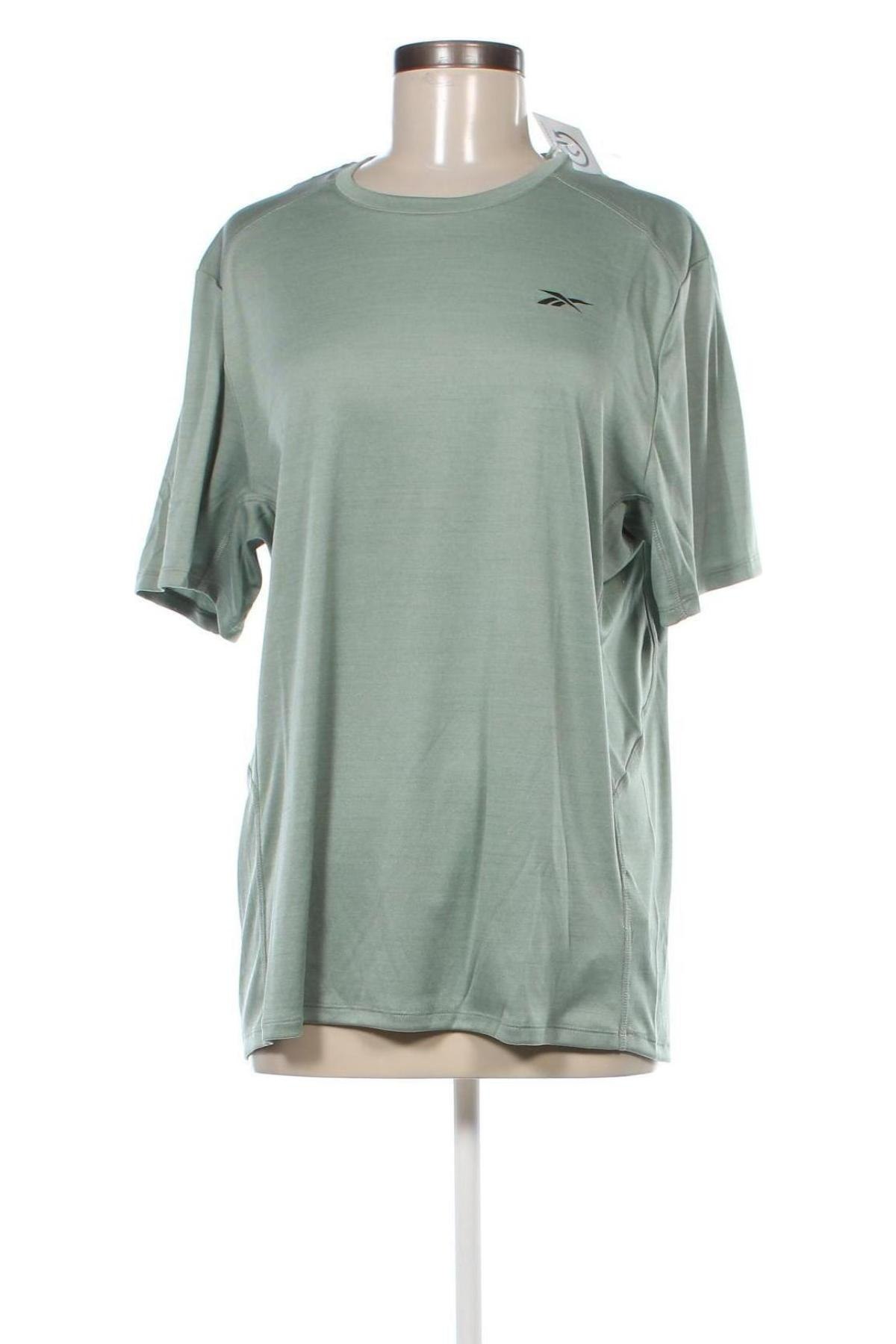 Damen T-Shirt Reebok, Größe L, Farbe Grün, Preis 31,96 €