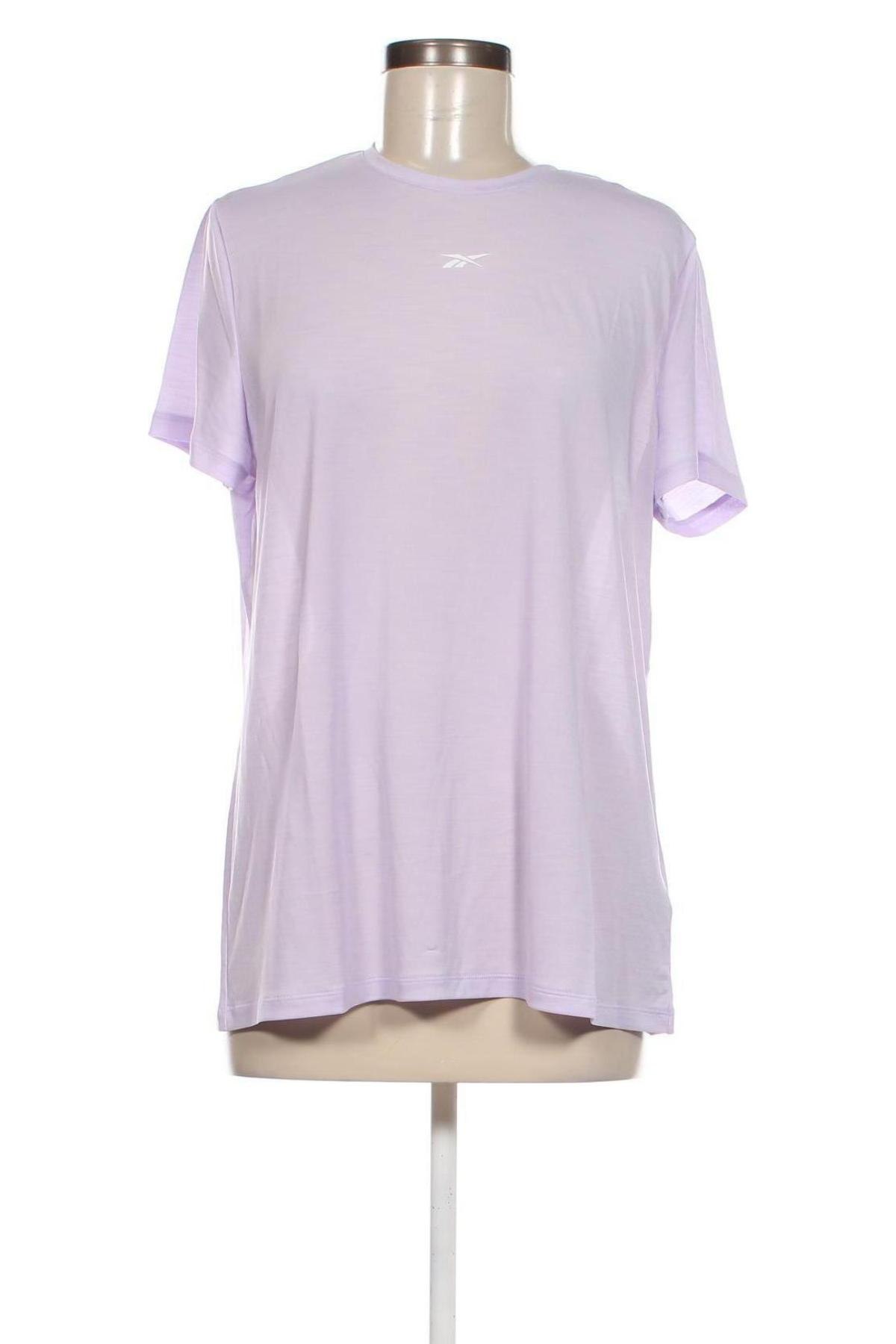 Damen T-Shirt Reebok, Größe L, Farbe Lila, Preis 6,99 €