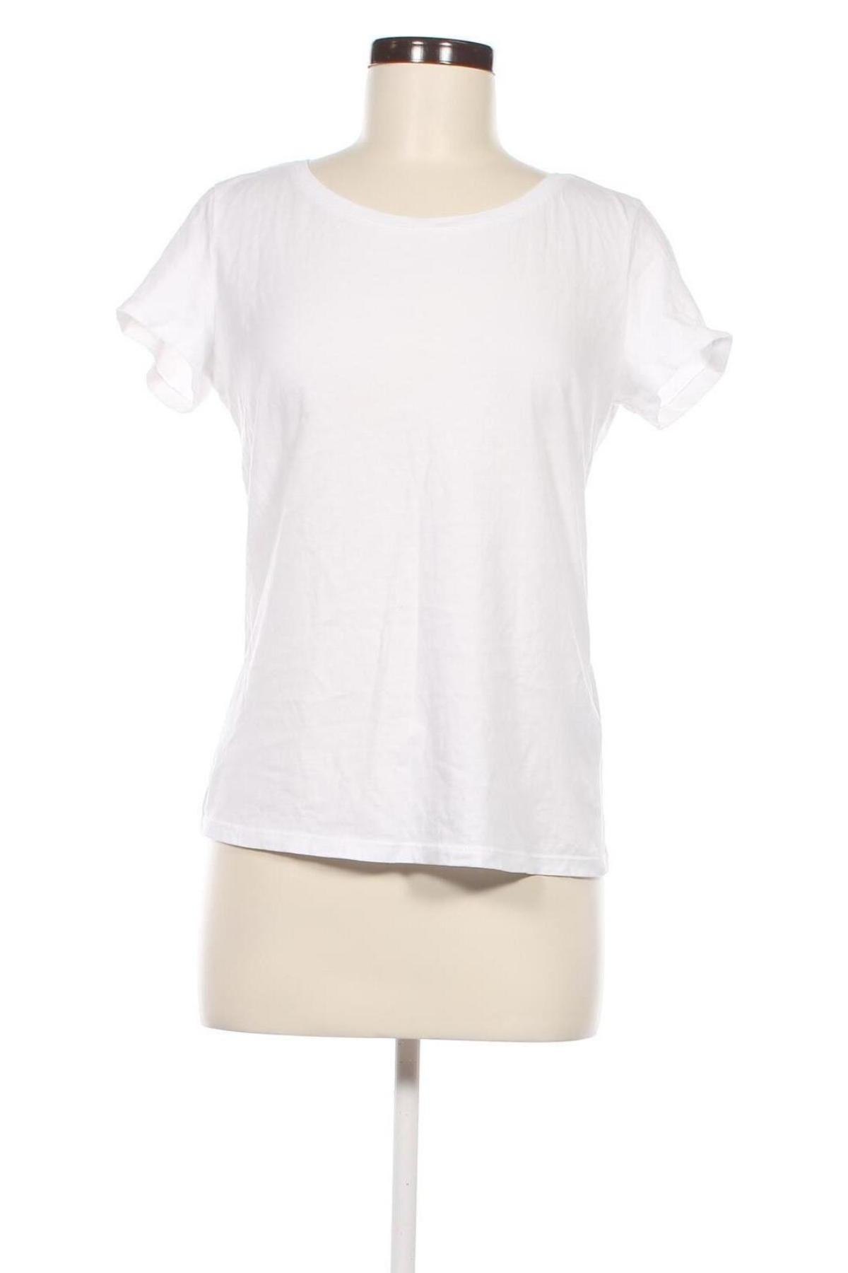 Damen T-Shirt Review, Größe L, Farbe Weiß, Preis 4,66 €