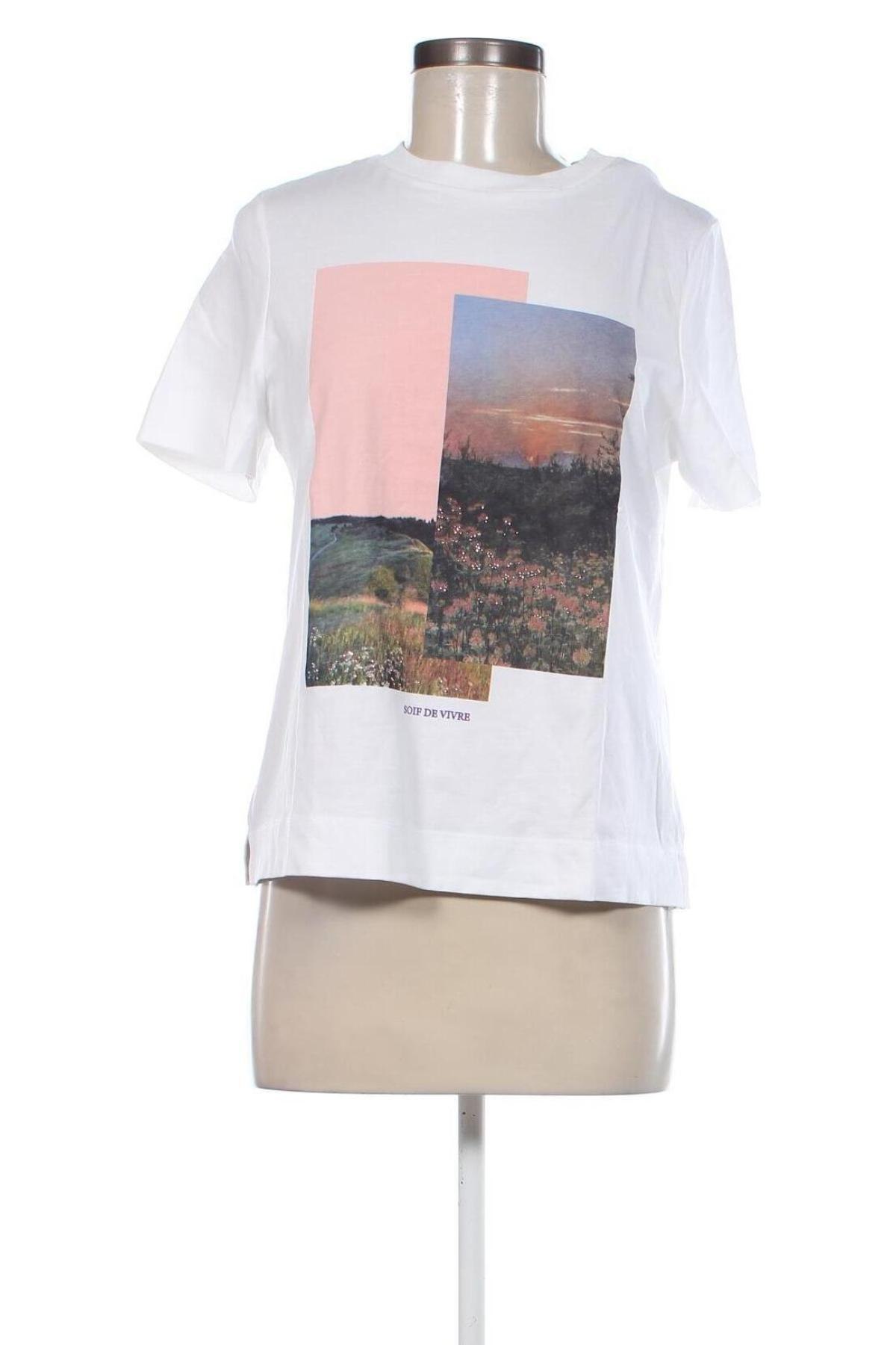 Damski T-shirt Rich & Royal, Rozmiar XS, Kolor Biały, Cena 123,95 zł