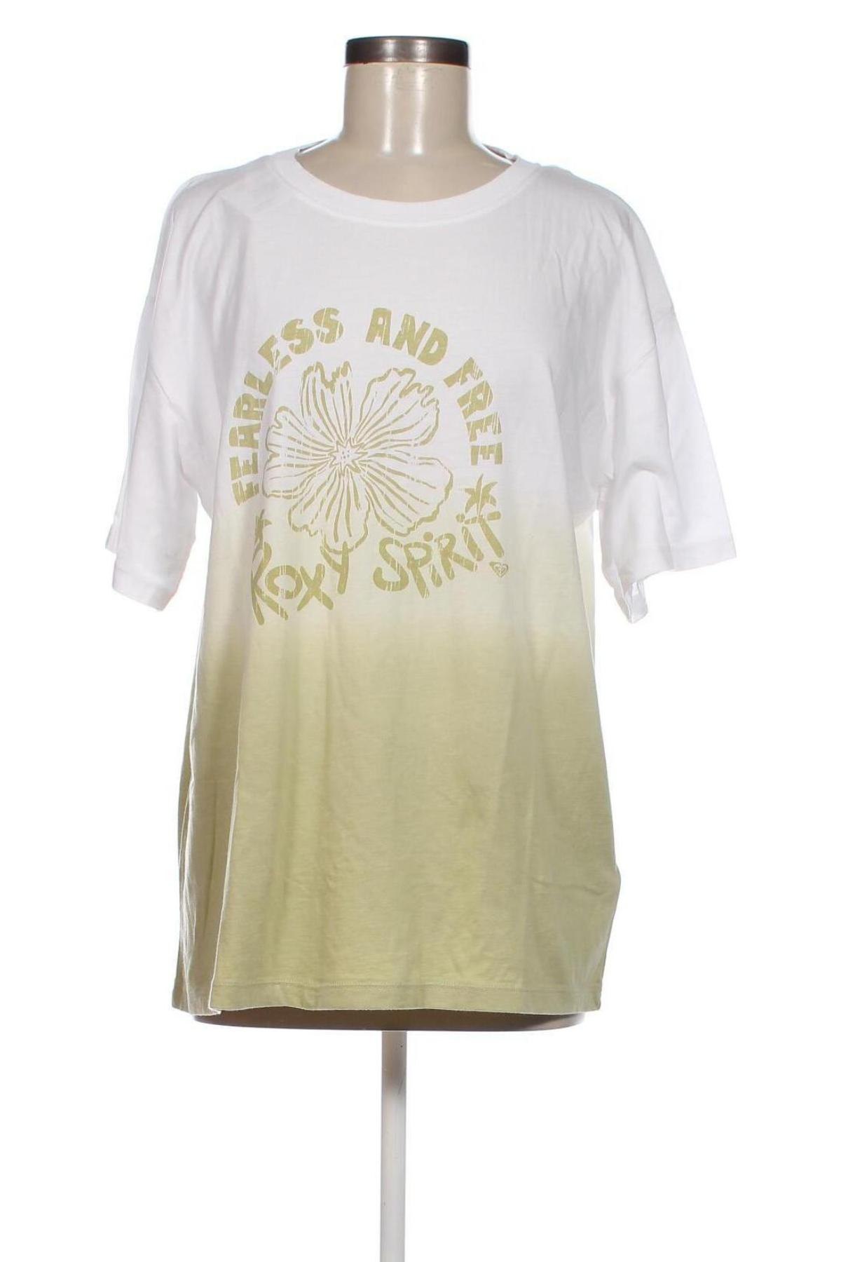 Γυναικείο t-shirt Roxy, Μέγεθος L, Χρώμα Πολύχρωμο, Τιμή 11,14 €