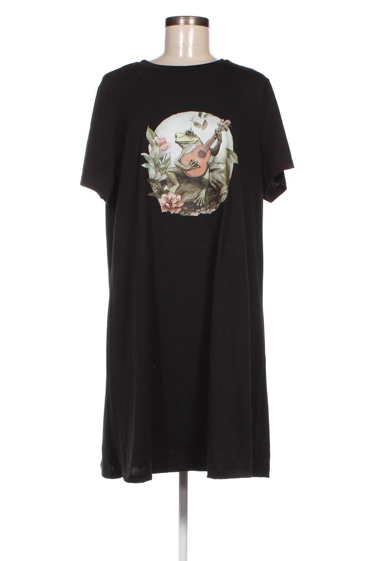 Damen T-Shirt SHEIN, Größe 4XL, Farbe Schwarz, Preis € 11,00
