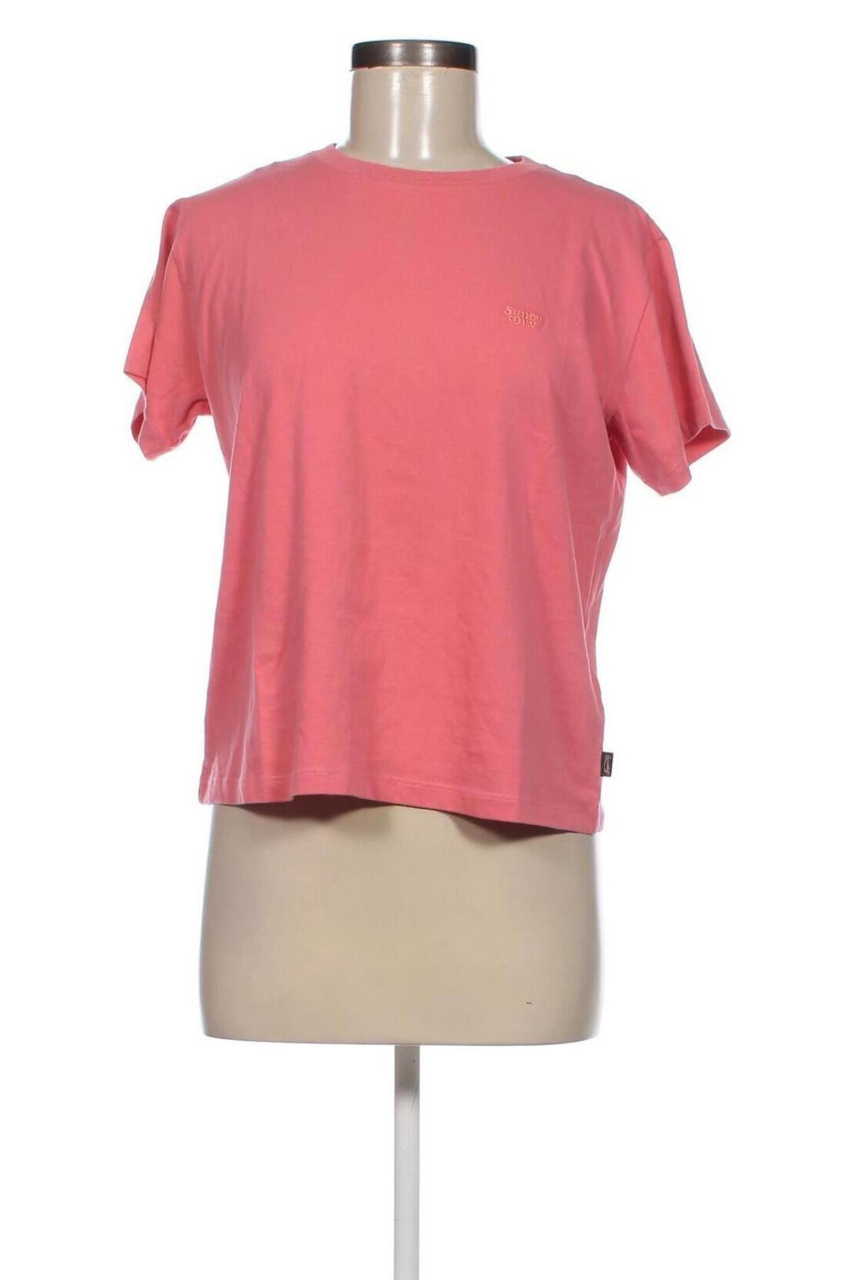 Damen T-Shirt Superdry, Größe L, Farbe Rosa, Preis € 20,62