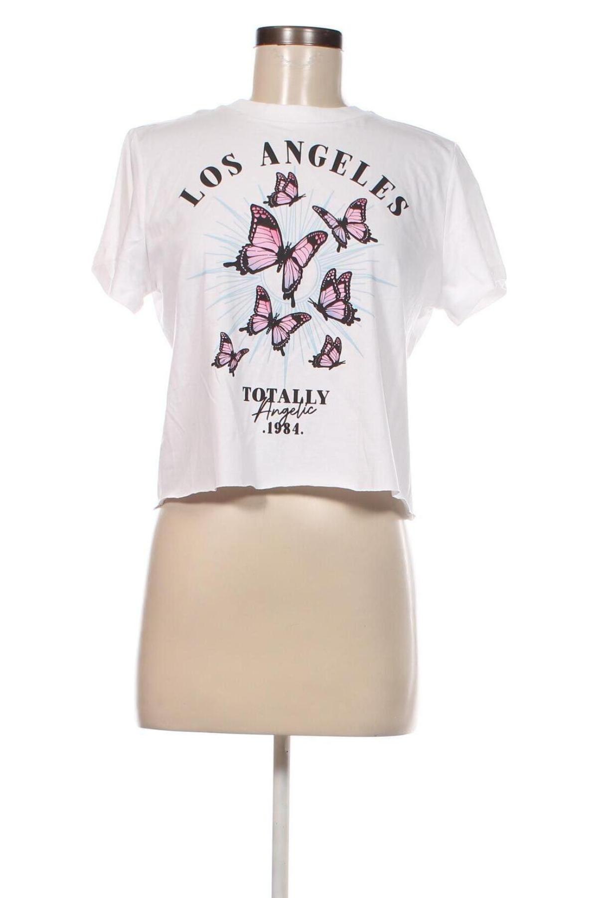 Дамска тениска Tally Weijl, Размер M, Цвят Бял, Цена 11,55 лв.