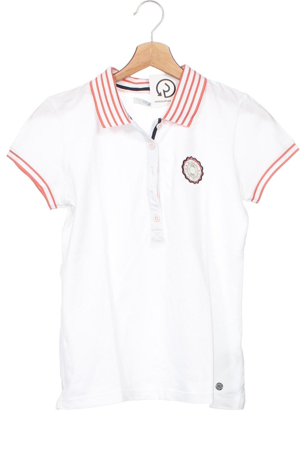 Γυναικείο t-shirt Tom Tailor, Μέγεθος XS, Χρώμα Λευκό, Τιμή 8,18 €