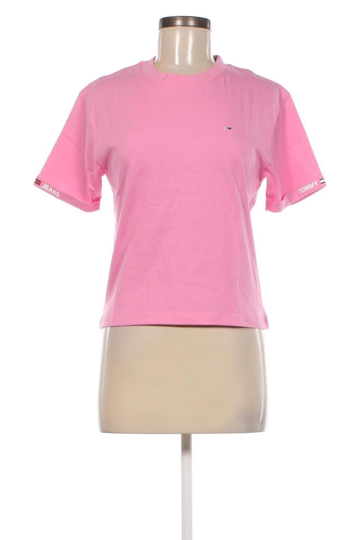 Damen T-Shirt Tommy Jeans, Größe XS, Farbe Rosa, Preis € 29,77