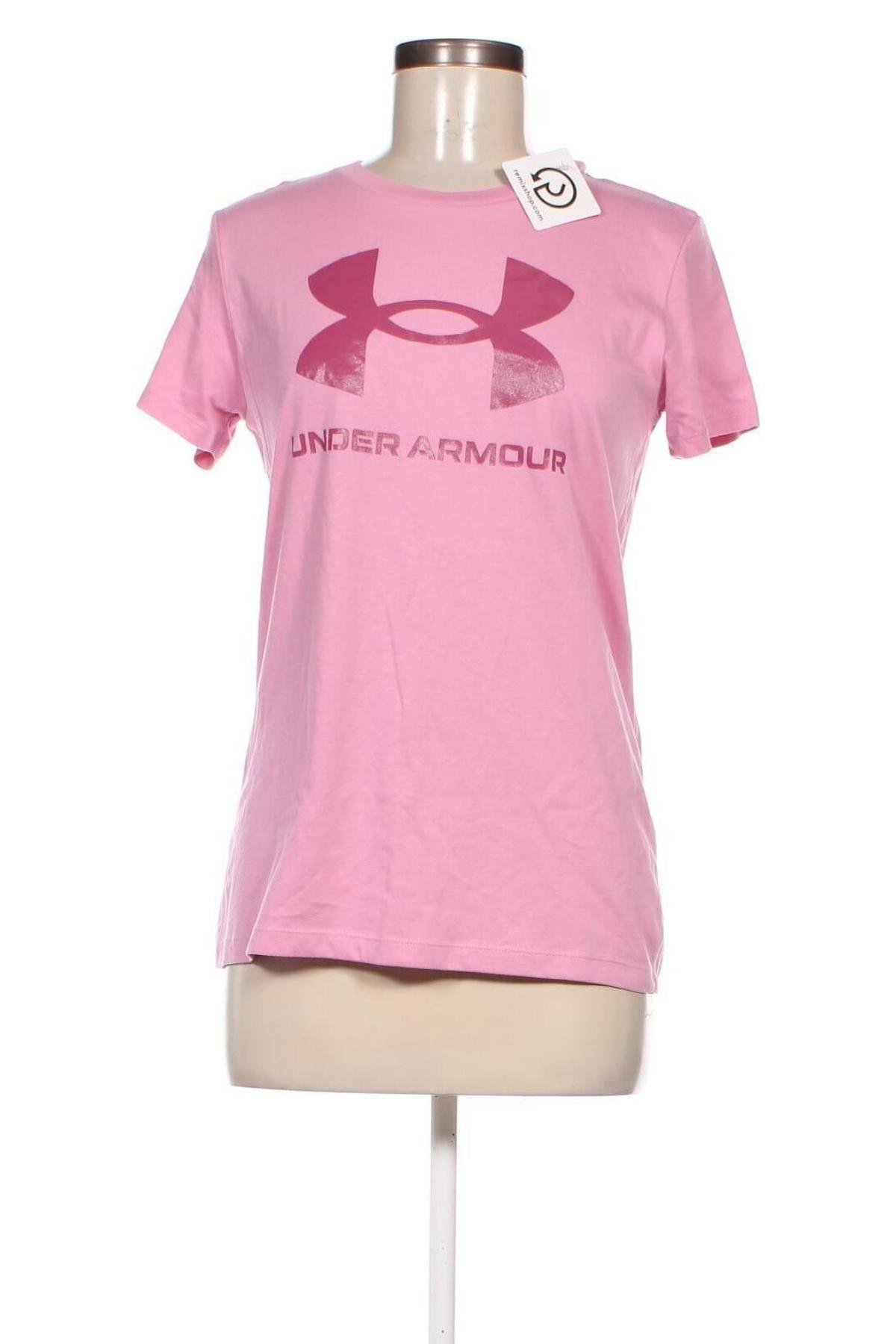 Damen T-Shirt Under Armour, Größe S, Farbe Rosa, Preis € 8,29